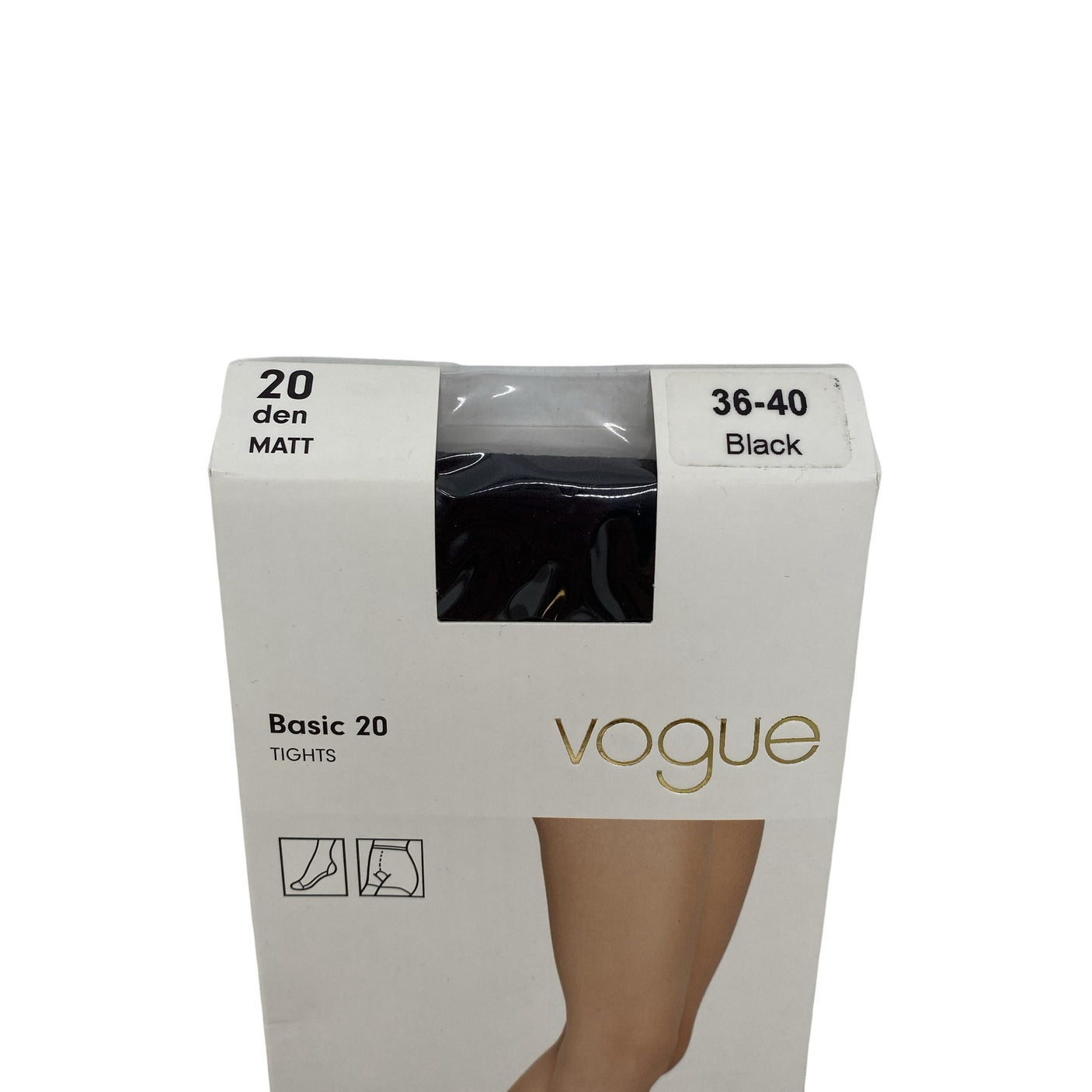 Unisex Vogue - Sukkpüksid, õhukesed, suurus 36 - Must (2)
