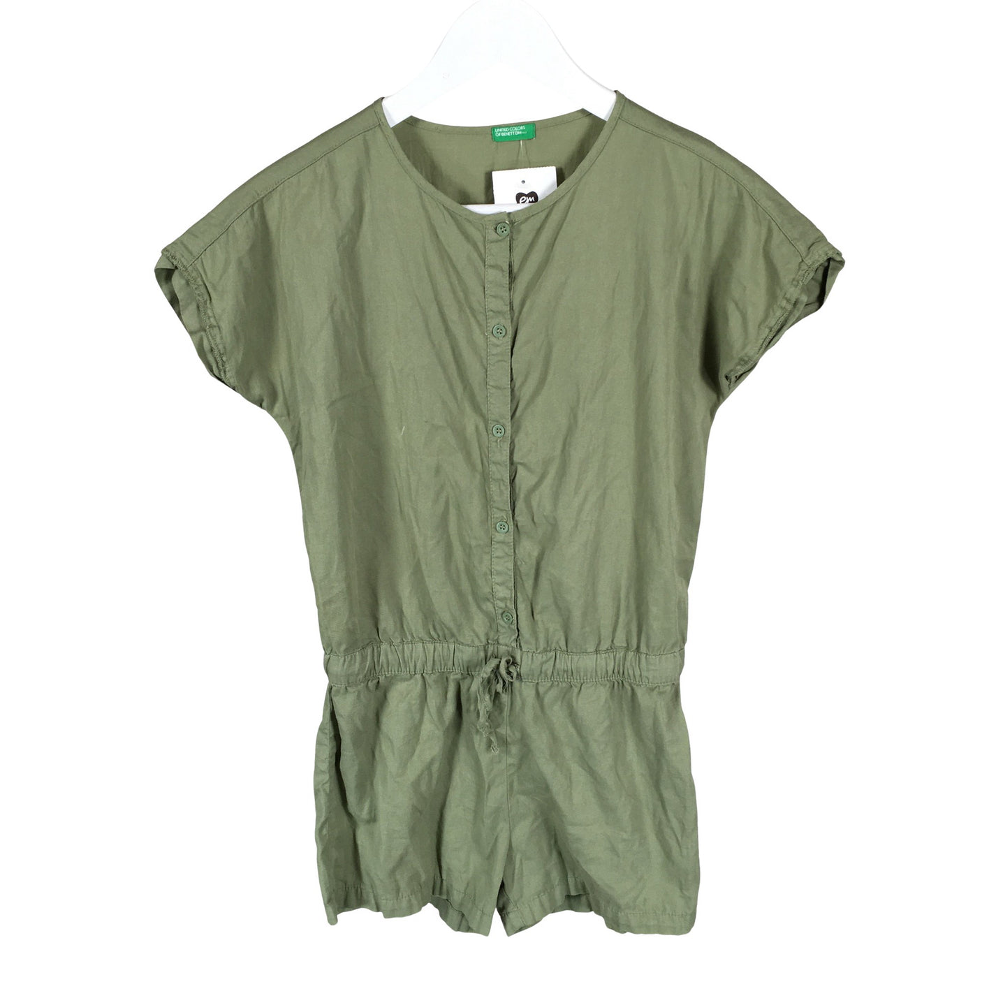 Unisex Benetton - Lühike pükskostüüm, suurus 146 - 152 - Roheline (1)