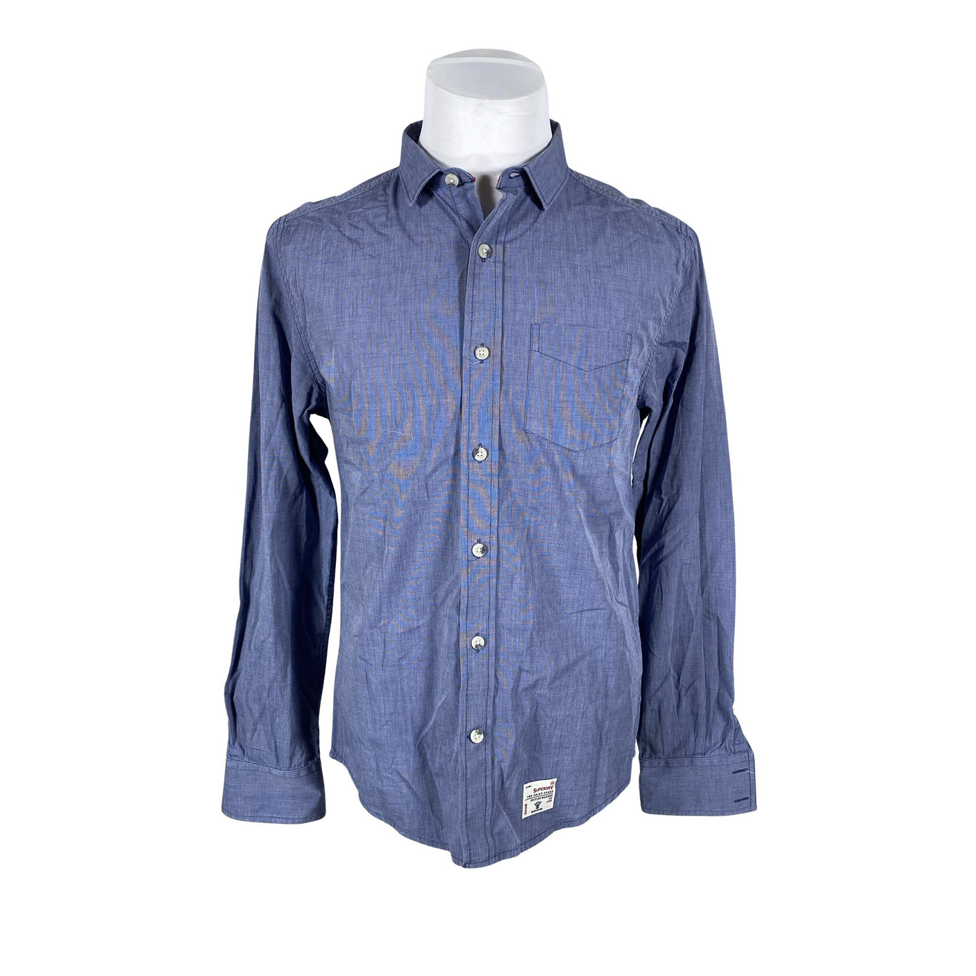 Unisex Superdry - Triiksärk, suurus L - Sinine (1)