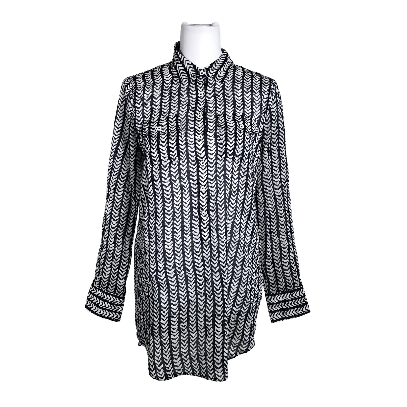 Unisex J. Crew - Mitteveniv tuunika, suurus 36 - Sinine (1)