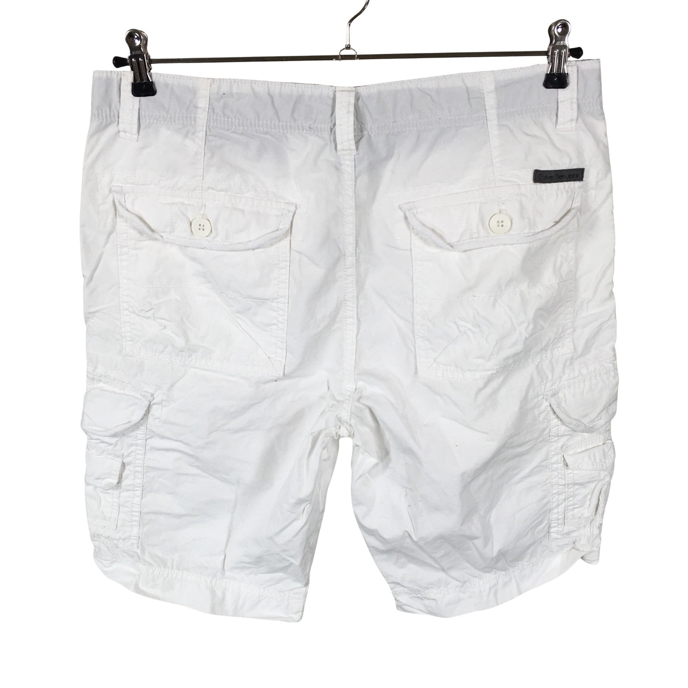 Unisex Calvin Klein Jeans - Lühikesed püksid, suurus W32 - Valge (2)