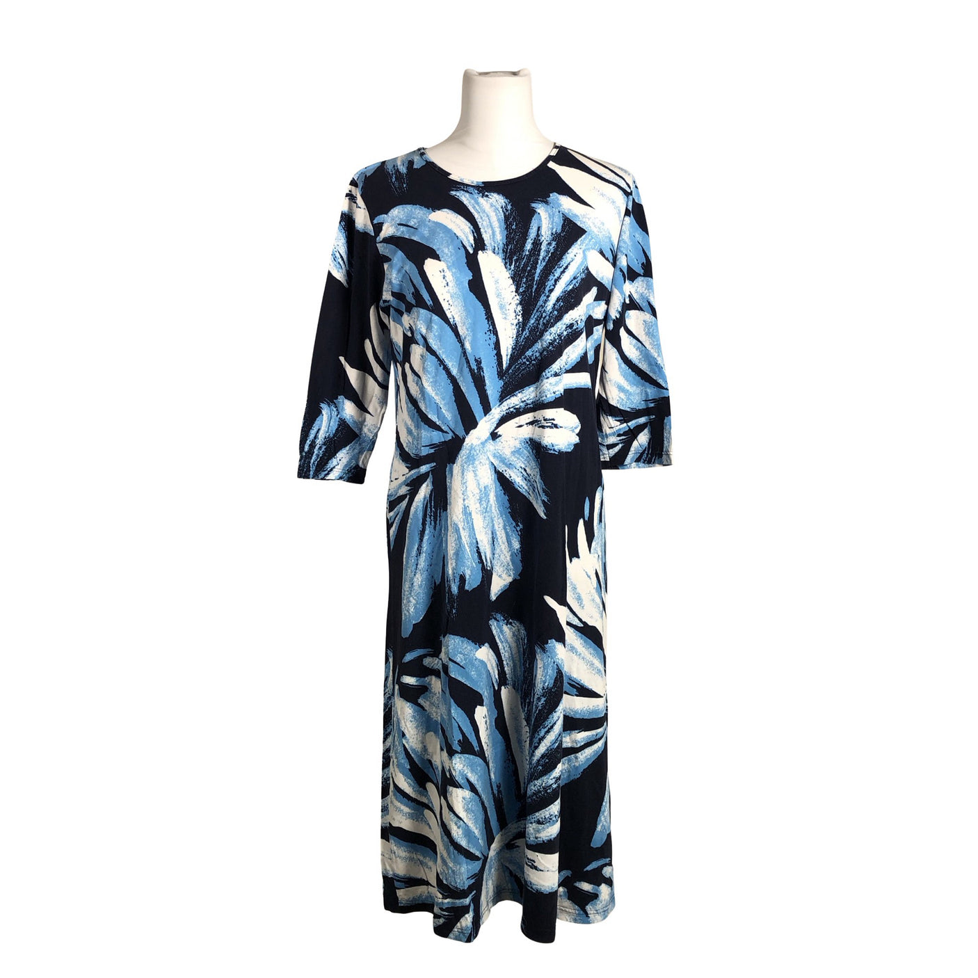 Unisex Nanso - Trikotaažist kleit, suurus 38 - Sinine (1)