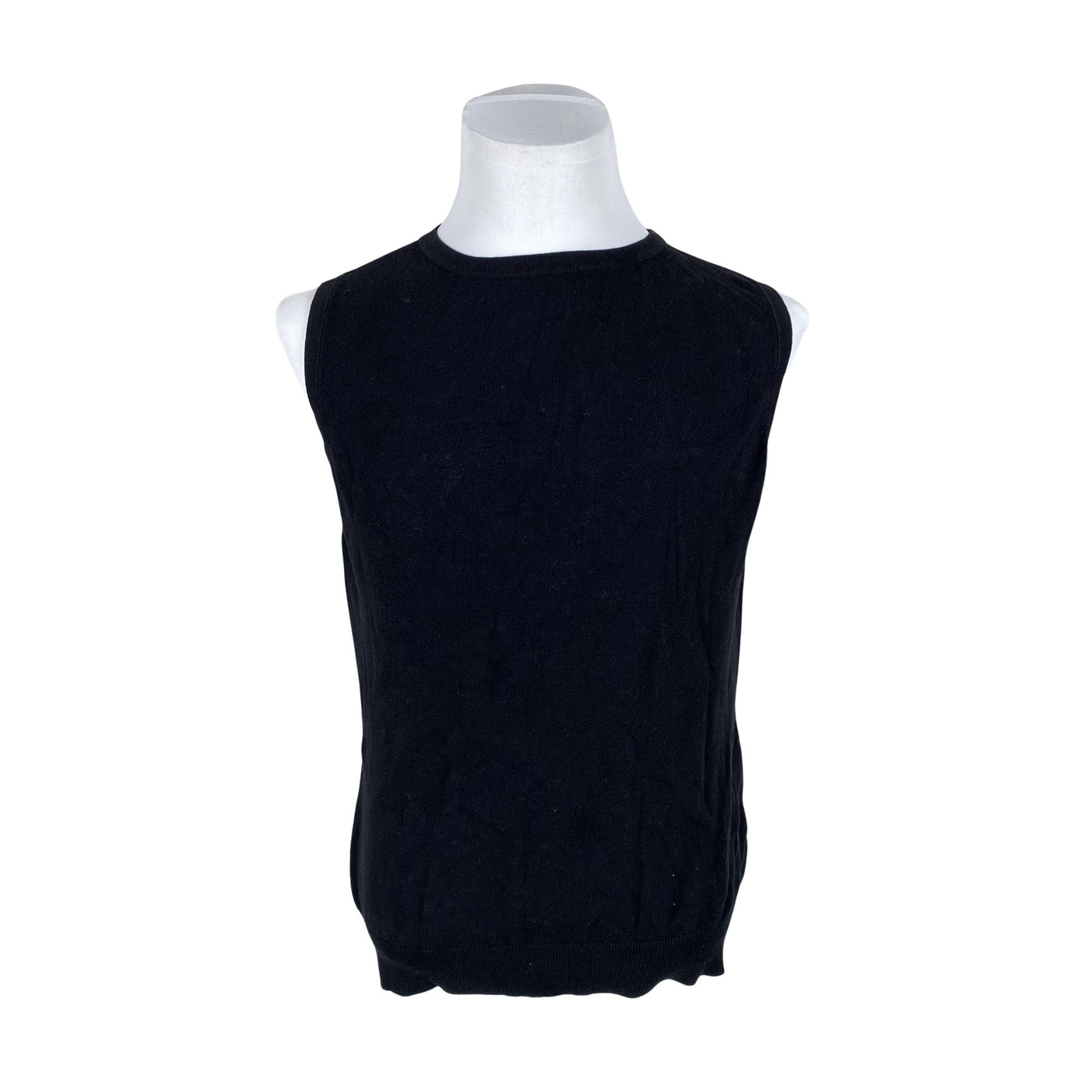 Unisex Global - Kootud vest, suurus L - Must (1)