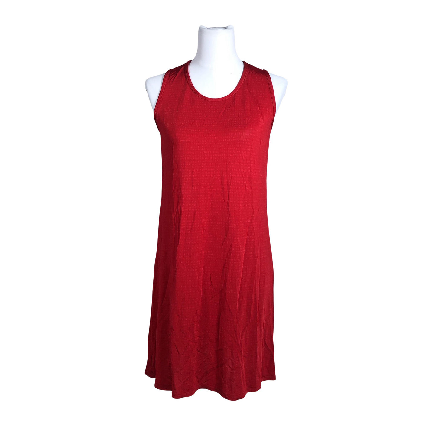 Unisex Nanso - Trikotaažist kleit, suurus 38 - Punane (1)