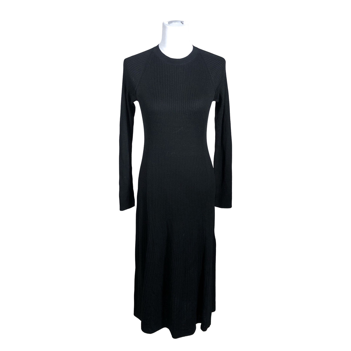 Unisex Uniqlo - Kootud kleit, suurus 36 - Must (1)