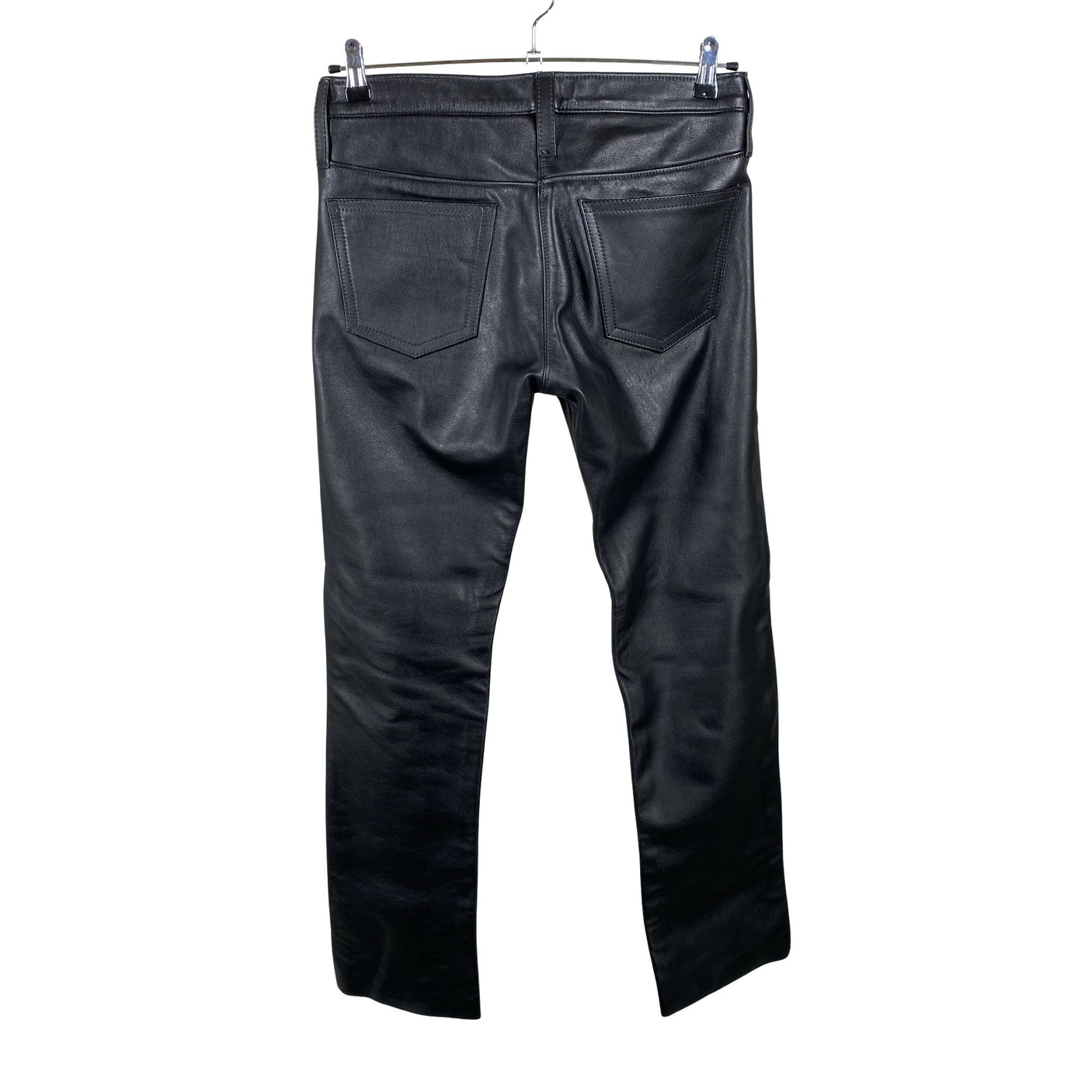 Unisex Handmade - Nahkpüksid, suurus W33 - Must (2)