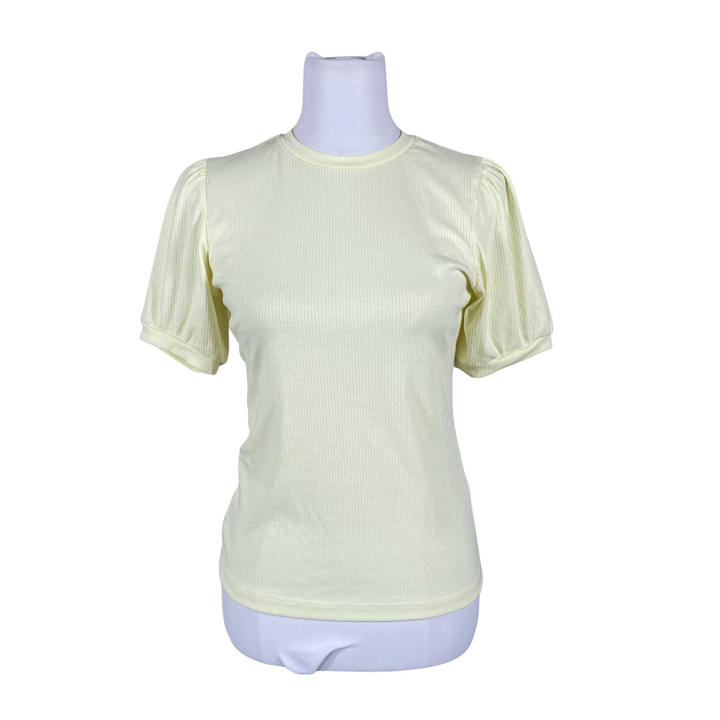 Unisex Minus - T-särk, suurus 36 - Kollane (1)