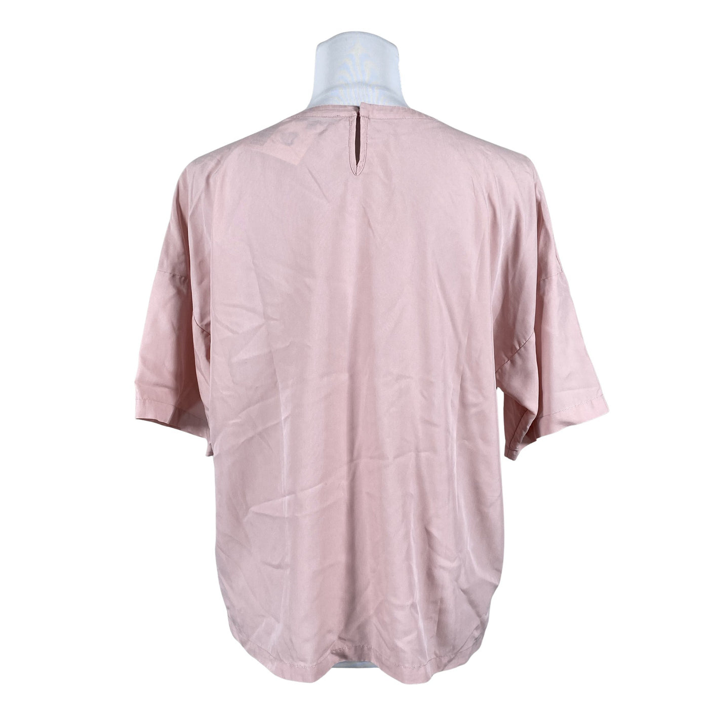 Unisex Cut & Pret - Lühikeste käistega pluus, suurus 38 - Heleroosa (2)