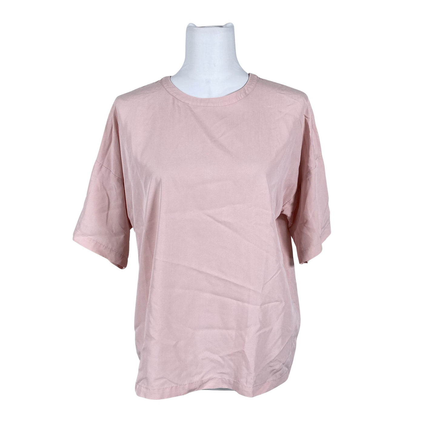 Unisex Cut & Pret - Lühikeste käistega pluus, suurus 38 - Heleroosa (1)