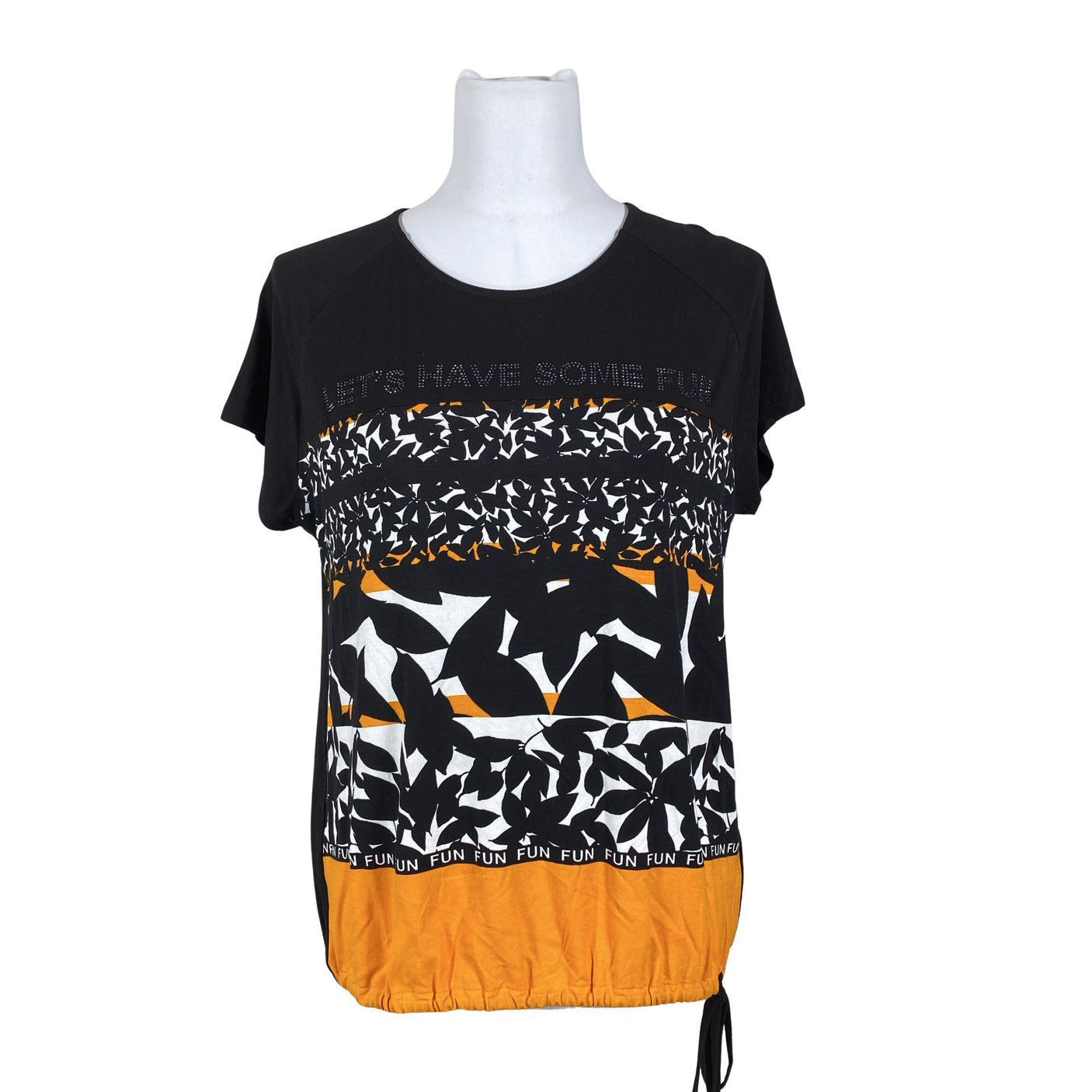 Unisex Betty Barclay - T-särk, suurus 38 - Must (1)