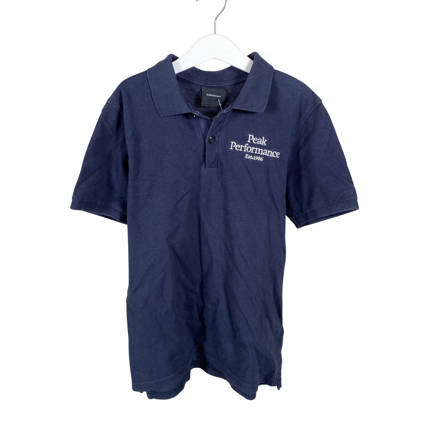 Unisex Peak Performance - Polosärk, suurus 146 - 152 - Sinine (1)