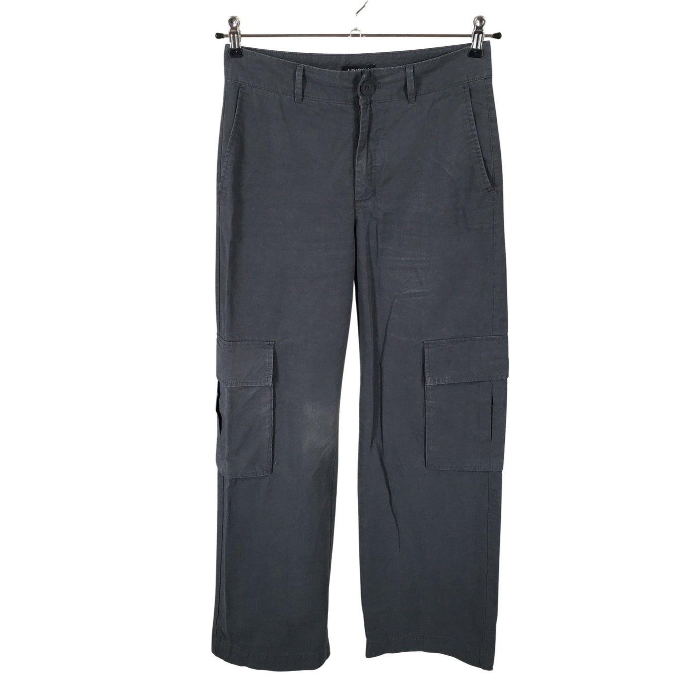 Unisex Lindex - Cargo-püksid, suurus 34 - Hall (1)