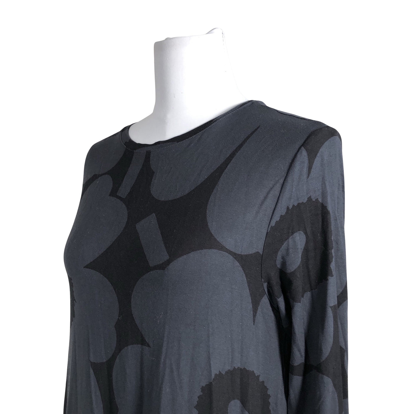 Unisex Marimekko - Trikotaažist kleit, suurus 38 - Must (2)