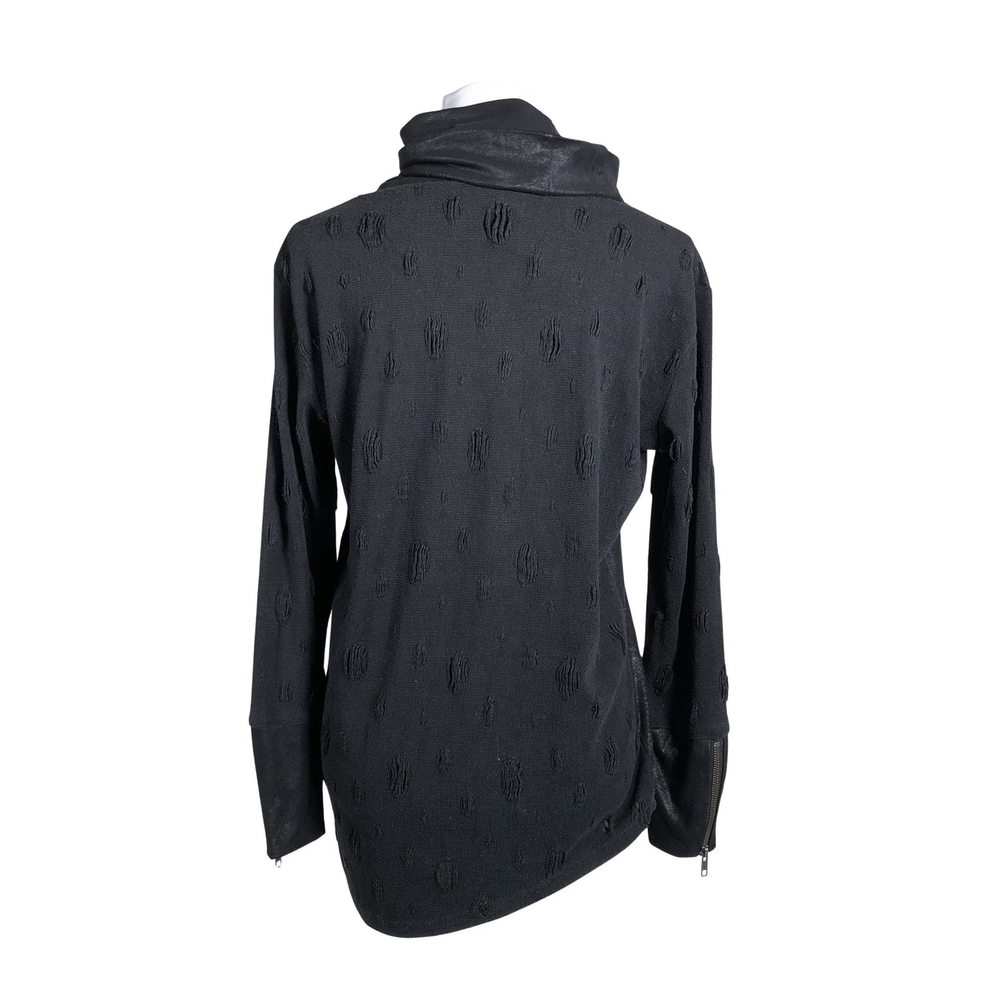 Unisex Luxury - Dressikangast tuunika, suurus 36 - Must (2)