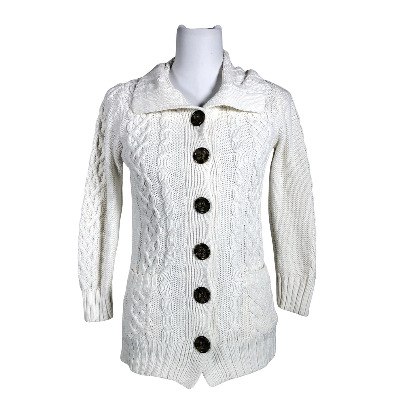 Unisex Gap - Kardigan, suurus 38 - Valge (1)