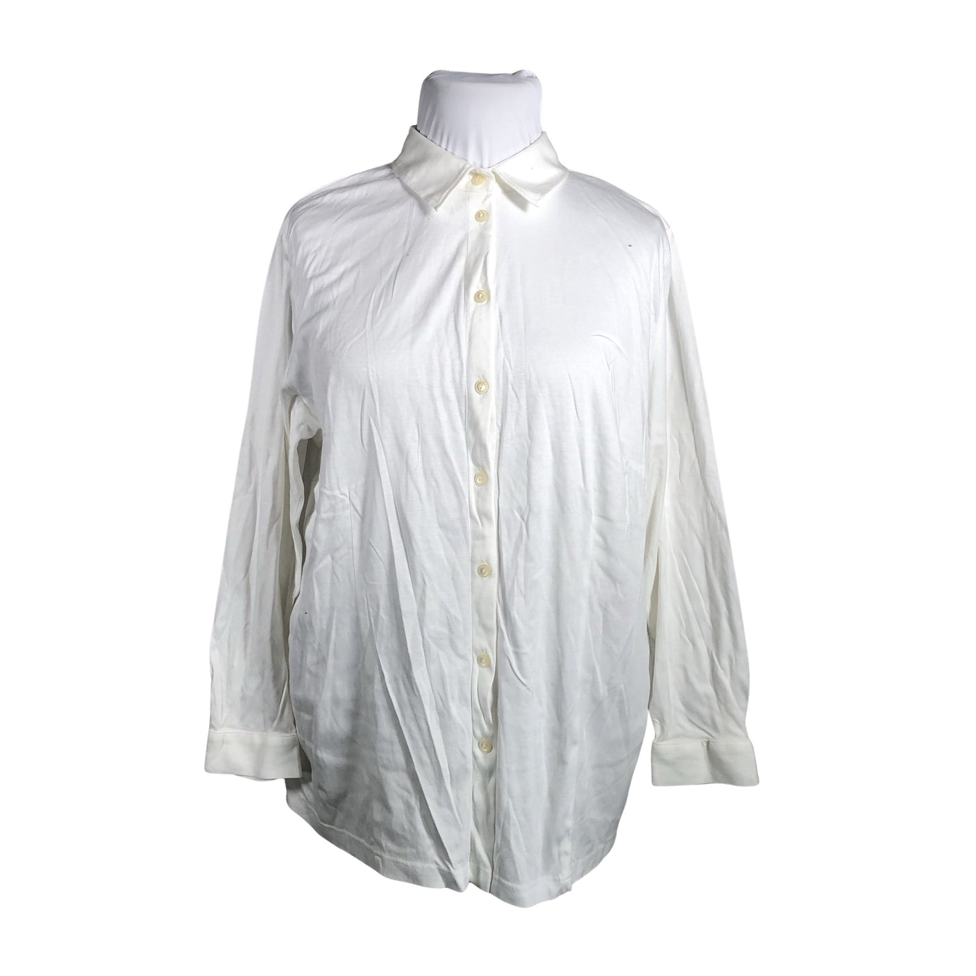 Unisex Atelier - Trikotaažist pluus, suurus 54 - Valge (1)