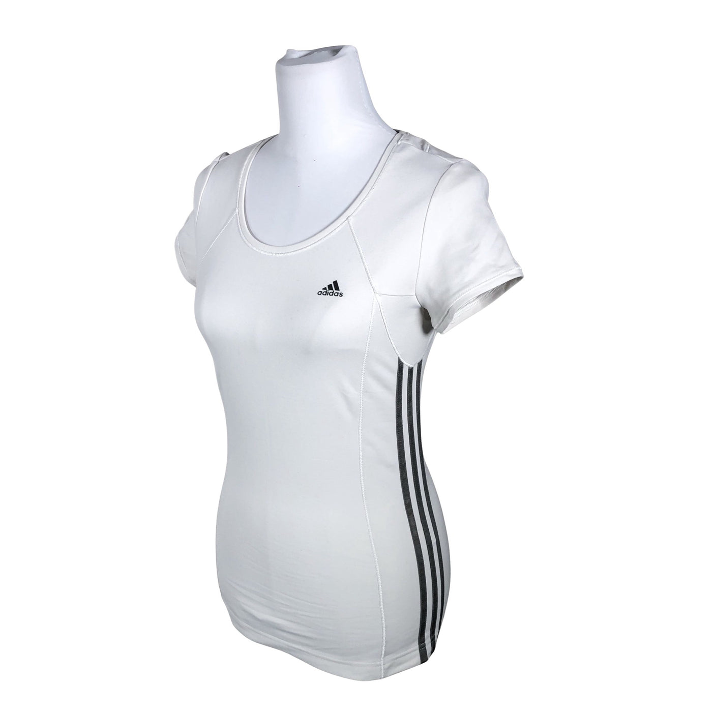 Unisex Adidas - Spordisärk, lühikesed käised, suurus 36 - Valge (2)