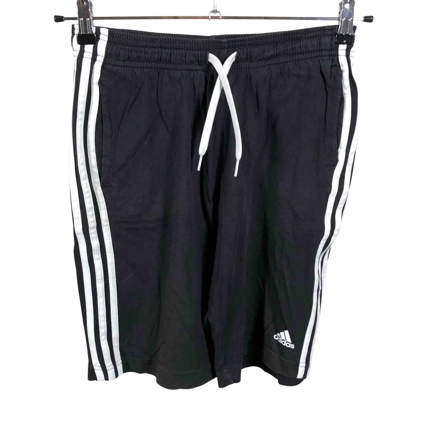 Unisex Adidas - Trikotaažist lühikesed püksid, suurus 158 - 164 - Must (1)