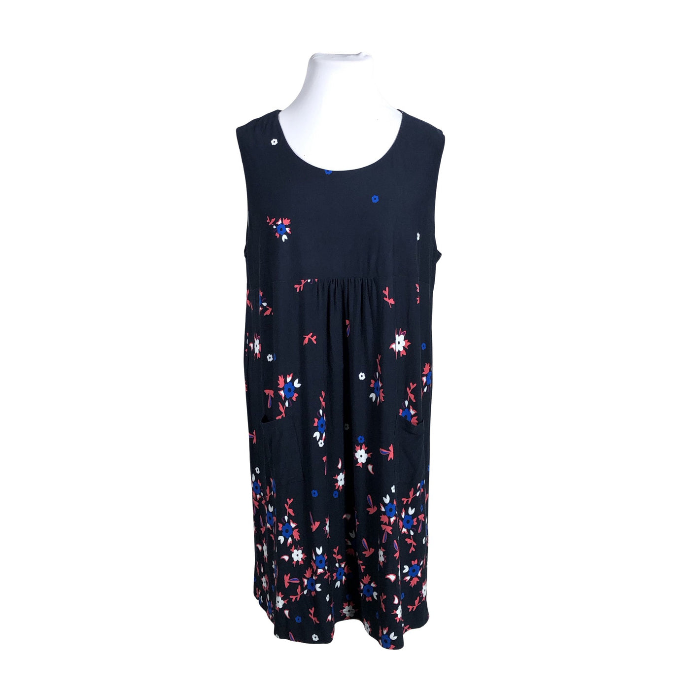 Unisex Ulla Popken - Trikotaažist kleit, suurus 50 - Sinine (1)