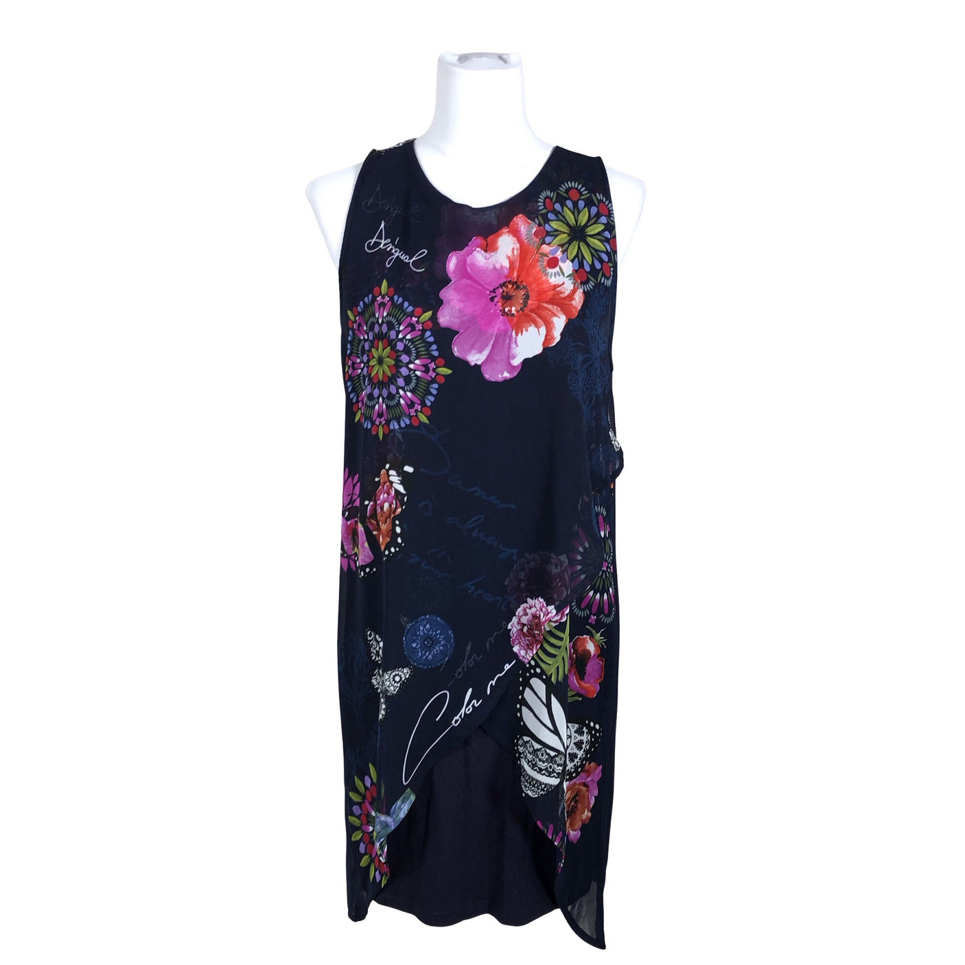 Unisex Desigual - Mitteveniv kleit, suurus 38 - Sinine (1)