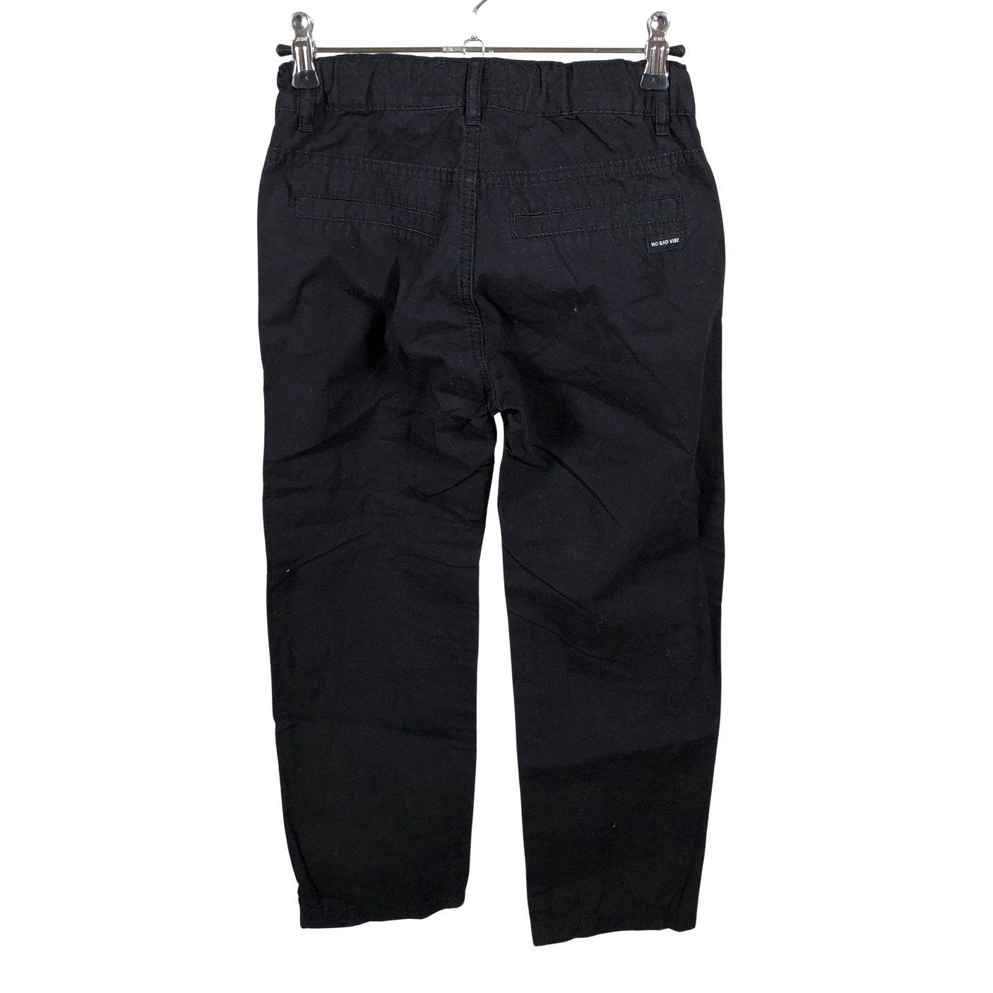 Unisex Lindex - Mittevenivad püksid, suurus 128 - 134 - Must (2)