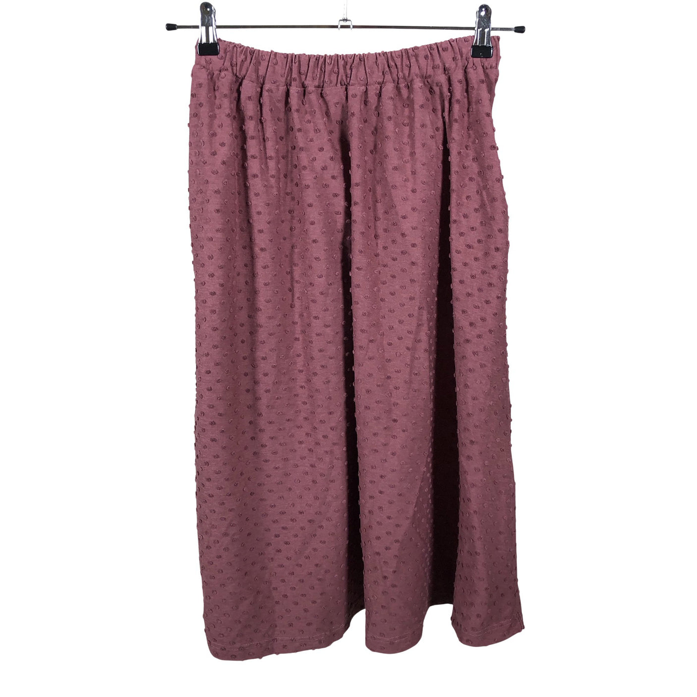 Unisex Aarrelabel - Trikotaažist seelik, suurus 38 - Veinipunane (1)