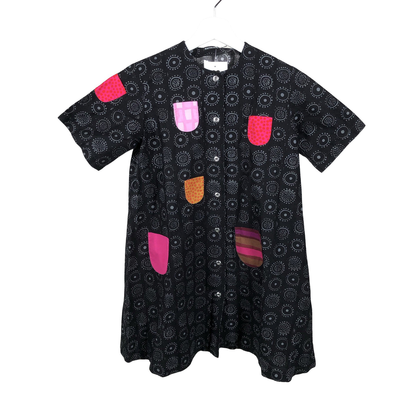 Unisex Marimekko - Mitteveniv kleit, suurus 140 - 146 - Must (1)