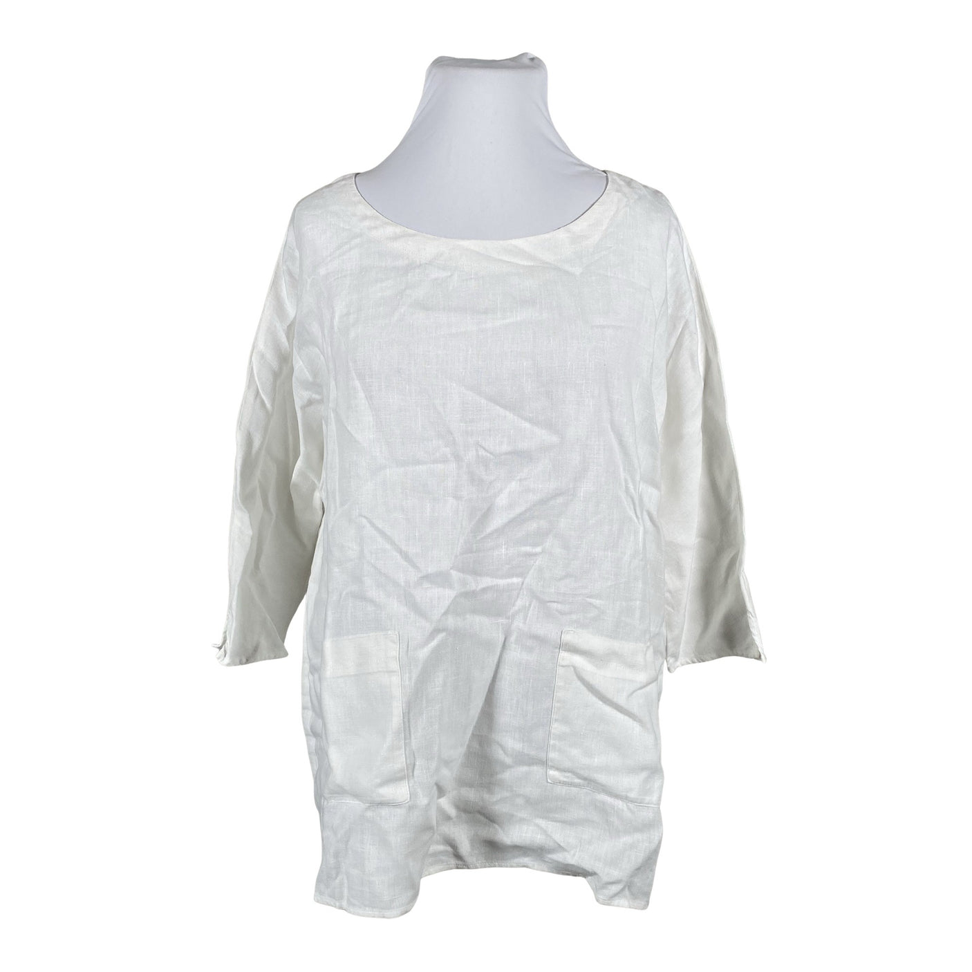 Unisex Bypias - Mitteveniv tuunika, suurus 42 - Valge (1)