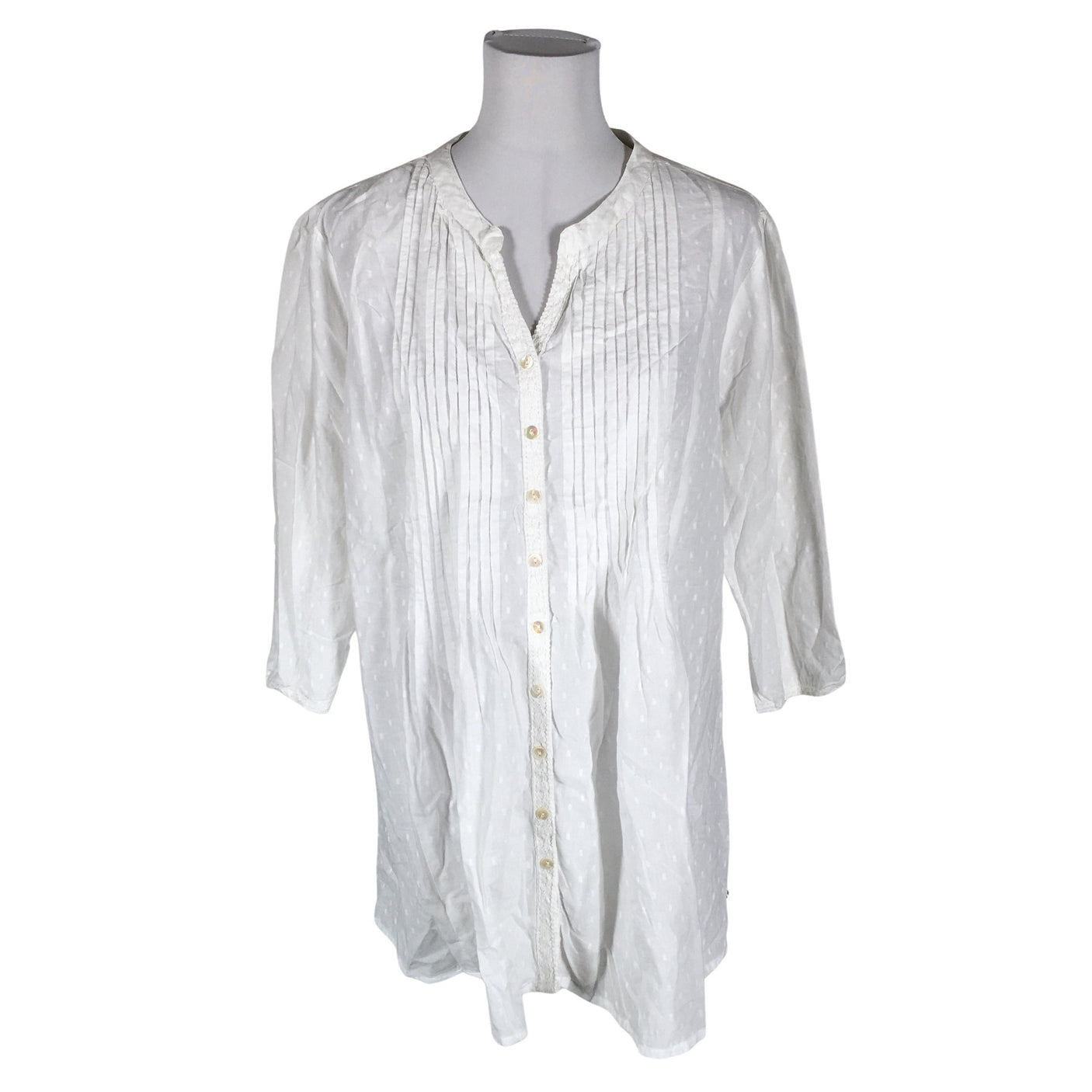 Unisex Goubi - Mitteveniv tuunika, suurus 40 - Valge (1)