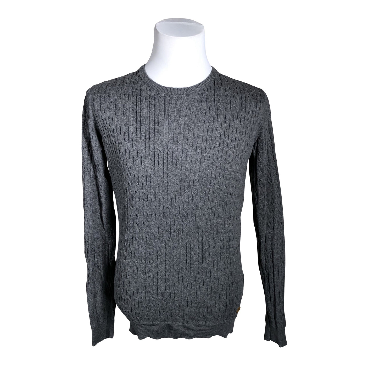 Unisex Solid - Kampsun, suurus L - Hall (1)