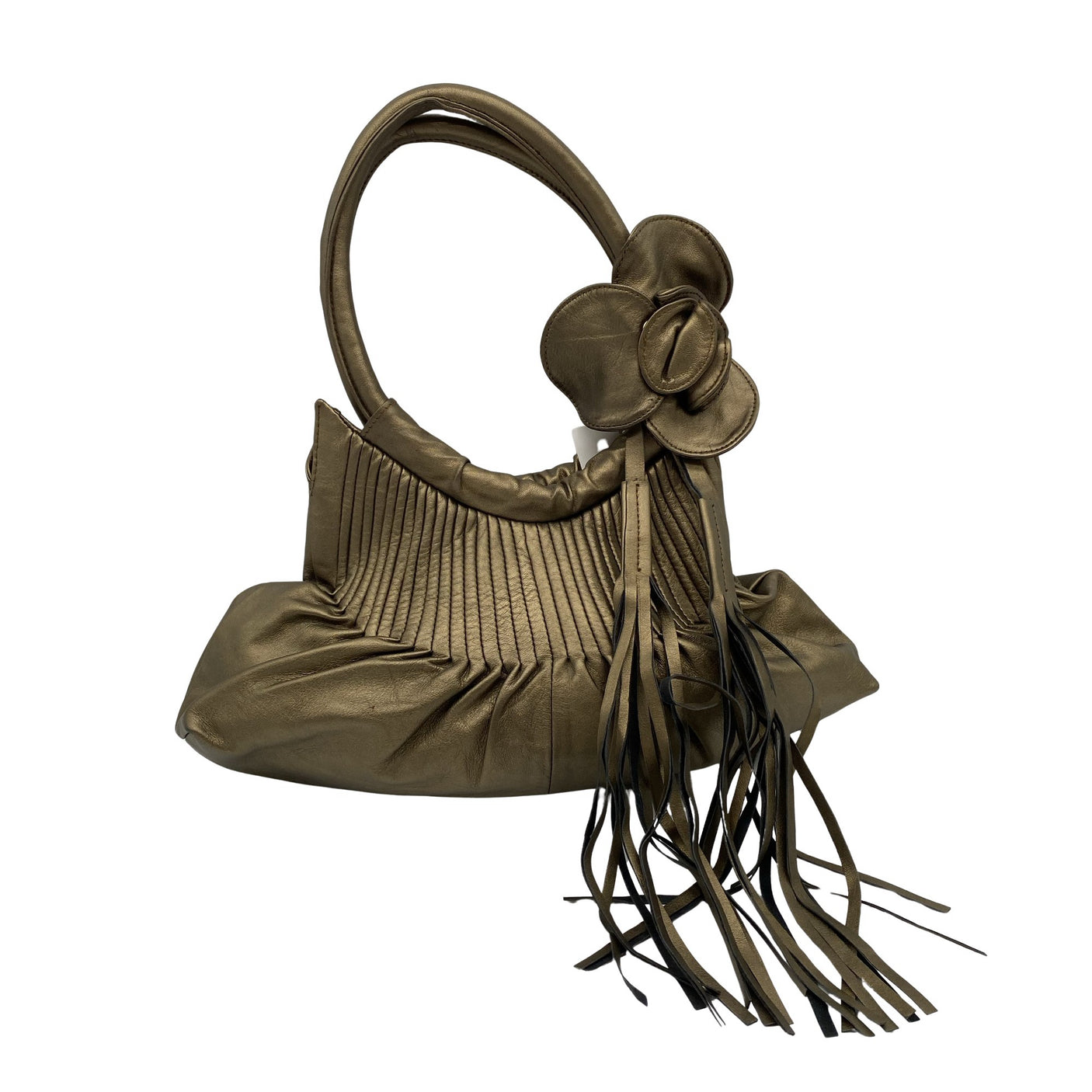 Unisex Bagiore - Käekott, suurus Midi - Kuld (1)