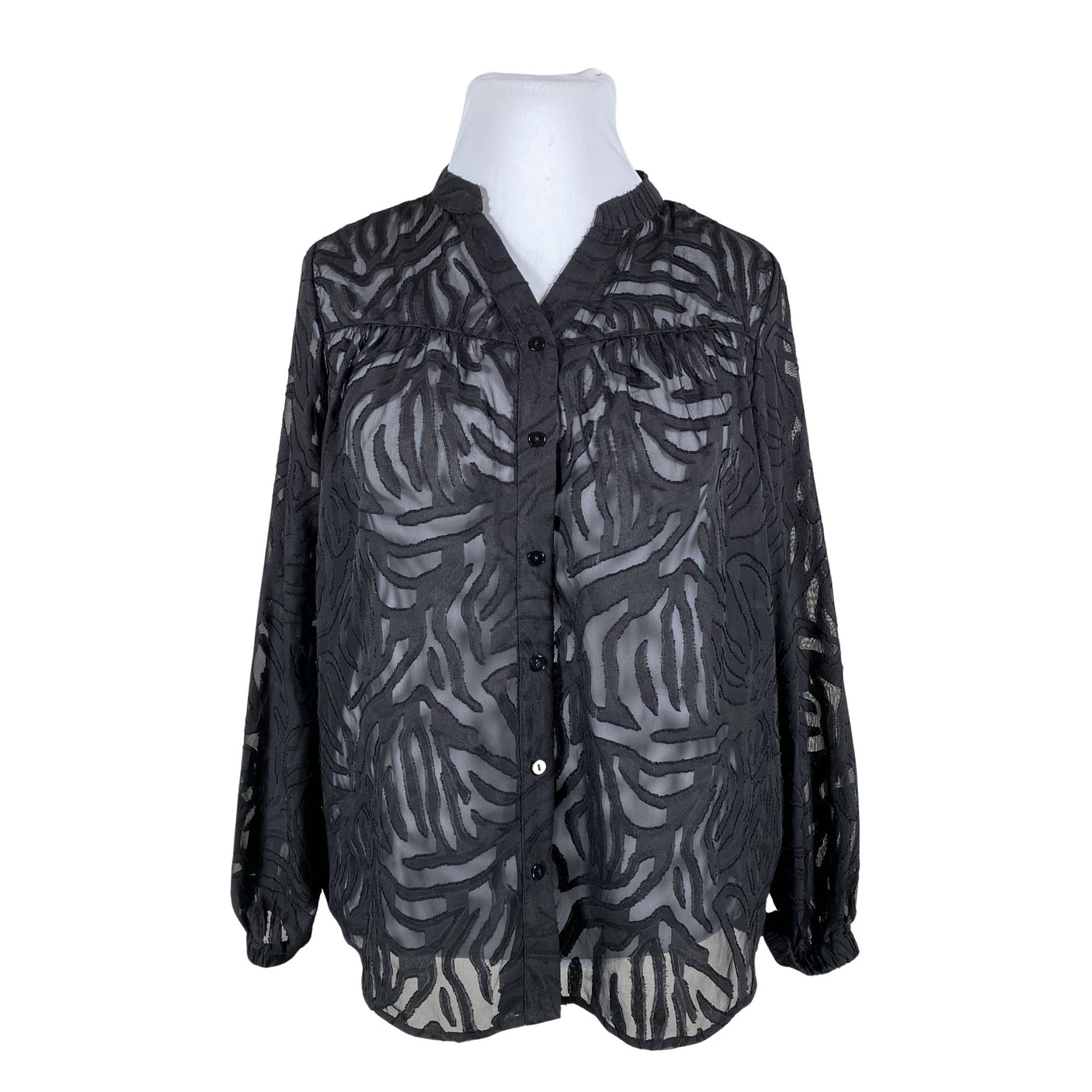 Unisex Fransa - Pluus, suurus 42 - Must (1)