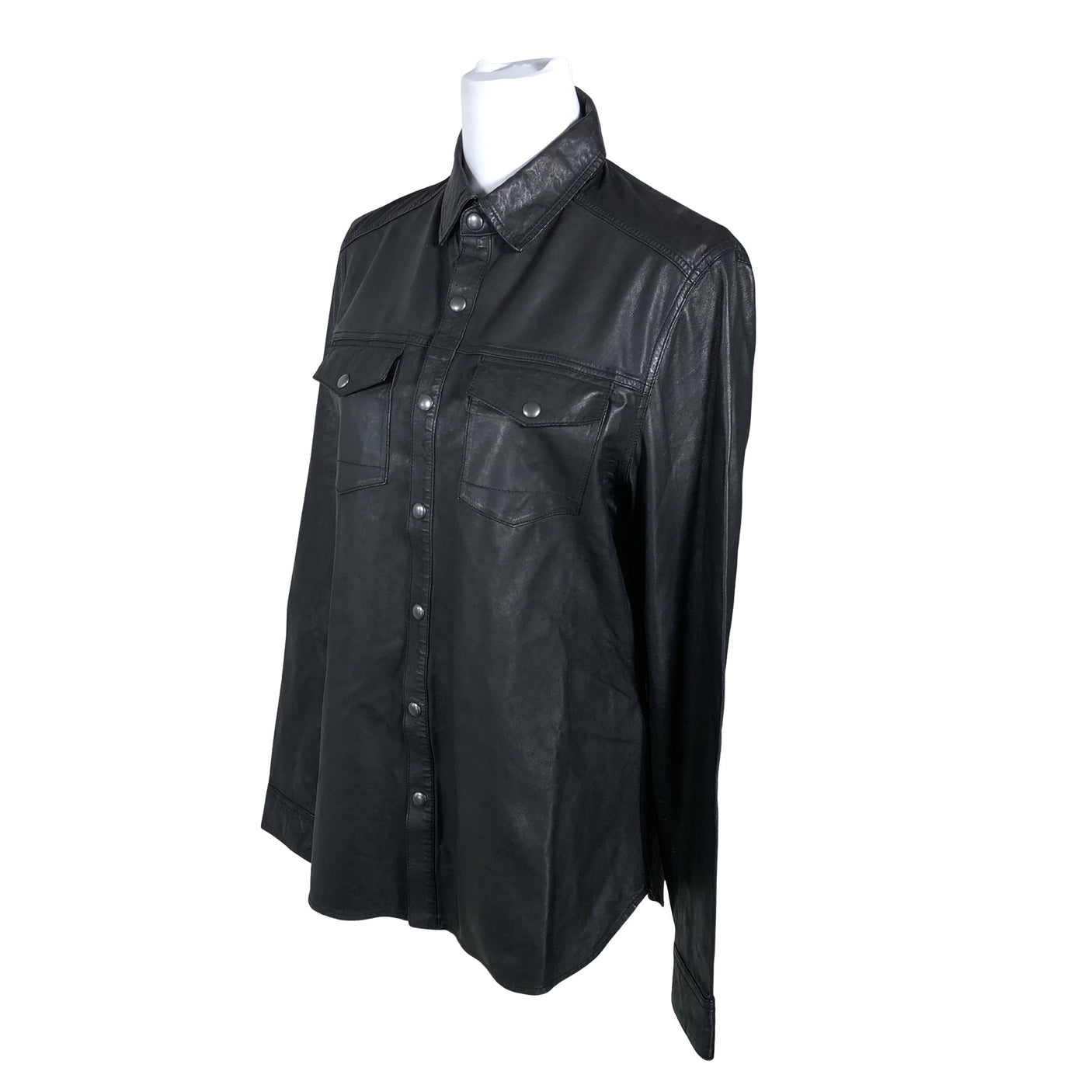 Unisex All Saints - Nahktagi, suurus 36 - Must (3)