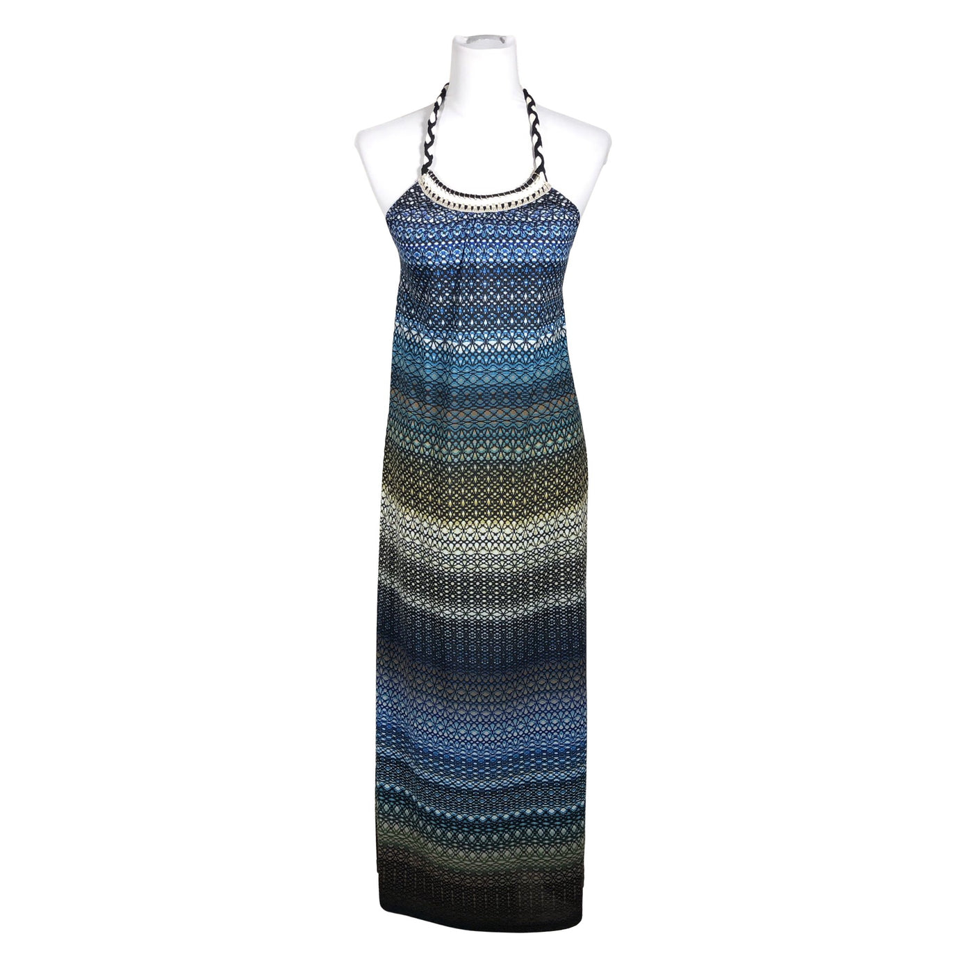 Unisex Taifun - Trikotaažist kleit, suurus 36 - Sinine (1)
