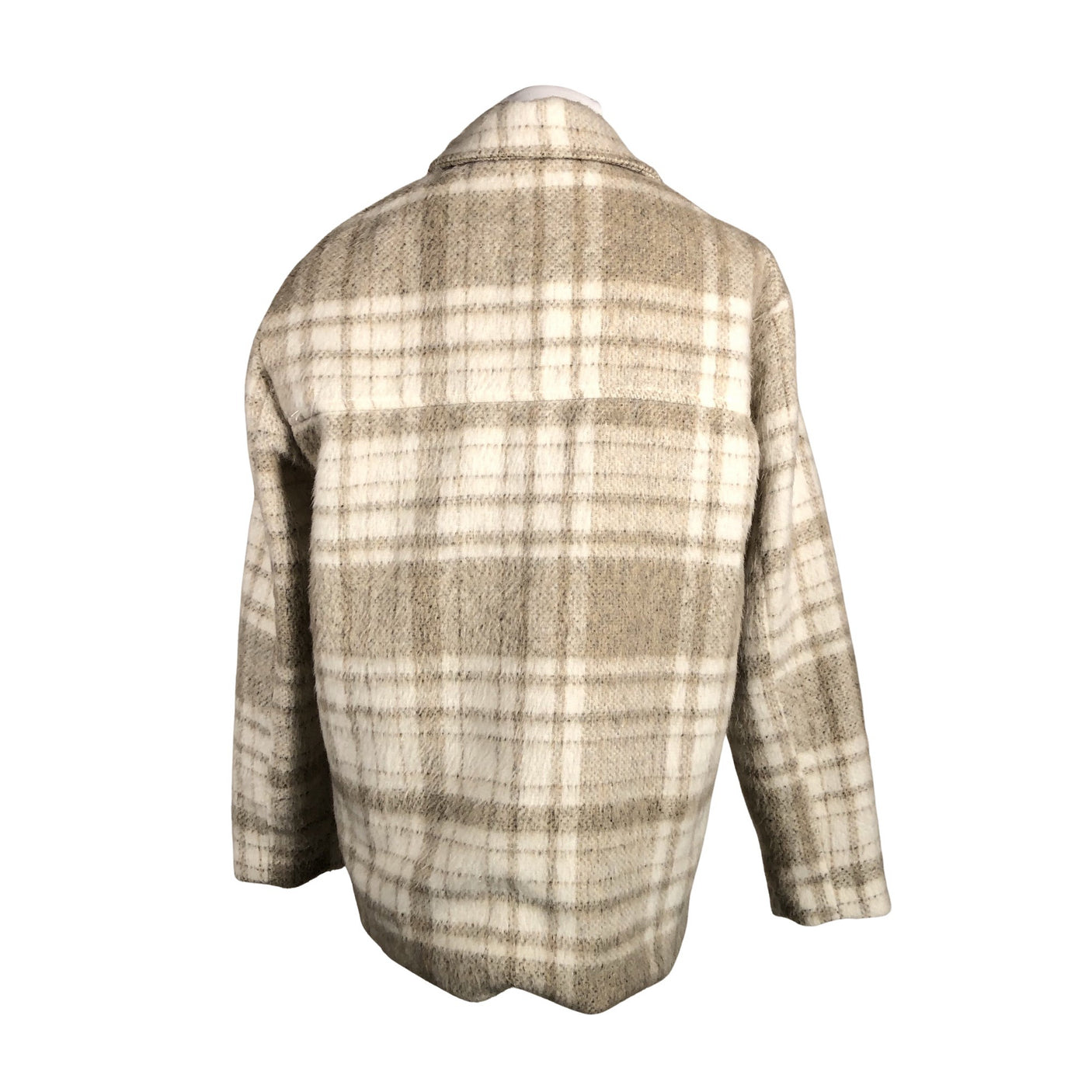 Unisex Na-KD - Villane mantel, suurus 36 - Beige (2)