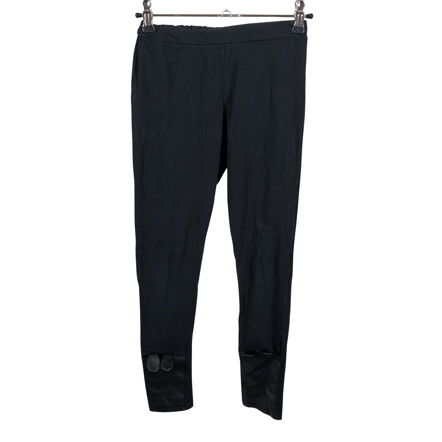 Unisex Luppaset - Trikotaažist püksid, suurus 146 - 152 - Must (1)