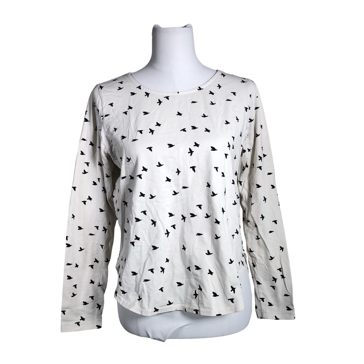 Unisex NOSH - Trikotaažist pluus, suurus 36 - Looduslik valge (1)