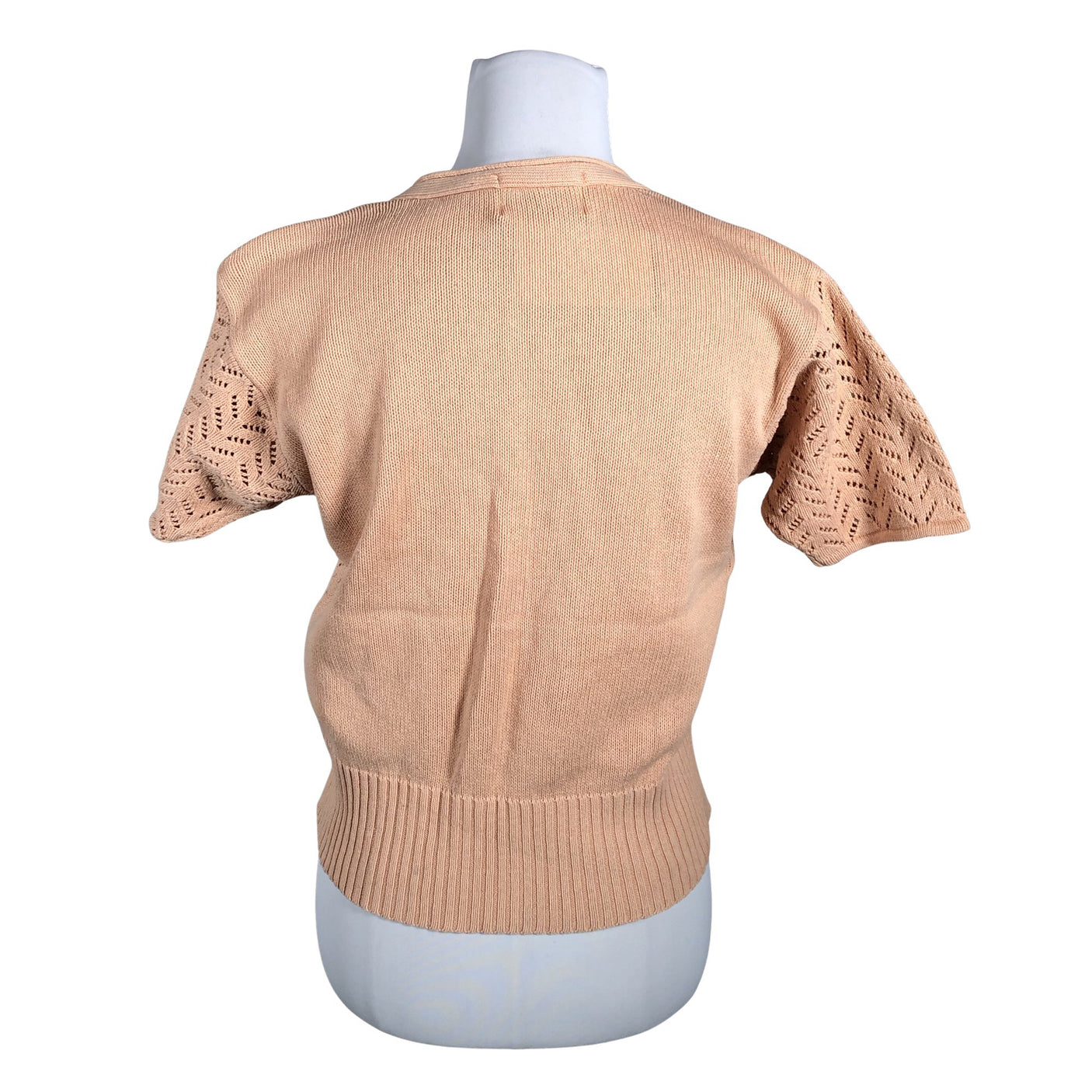 Unisex Naturally Yours - Kardigan, suurus 38 - Oranž (2)