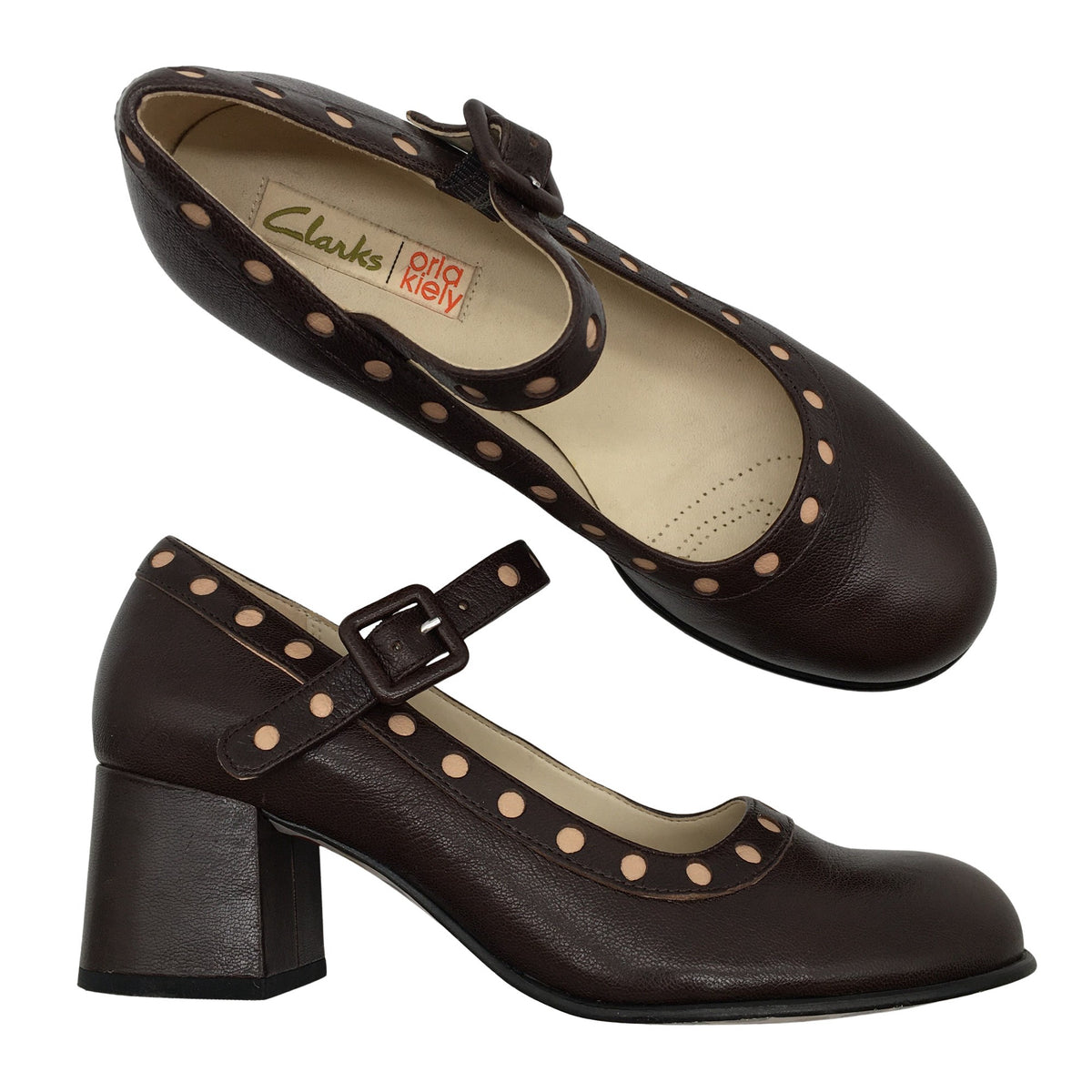 Unisex Clarks - Kontsakingad, suurus 38 - Pruun (1)