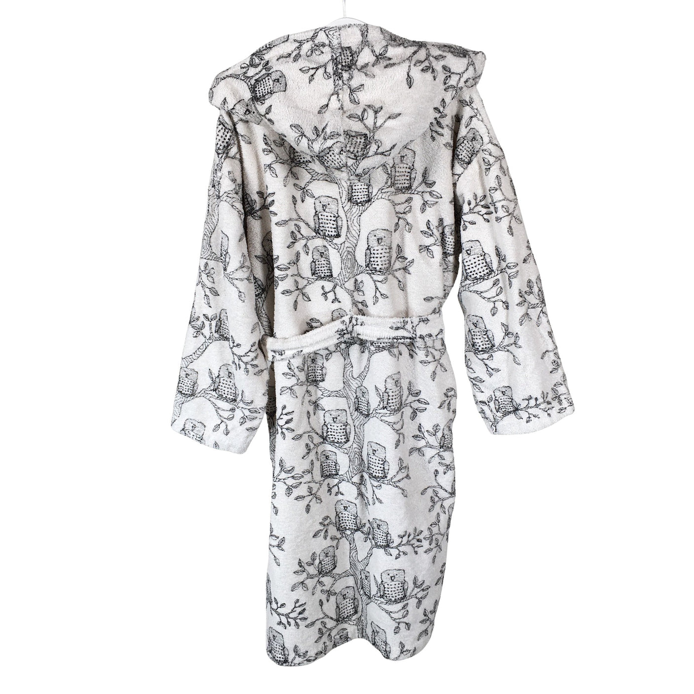 Unisex Aarrelabel - Hommikumantel, suurus 134 - 140 - Valge (2)