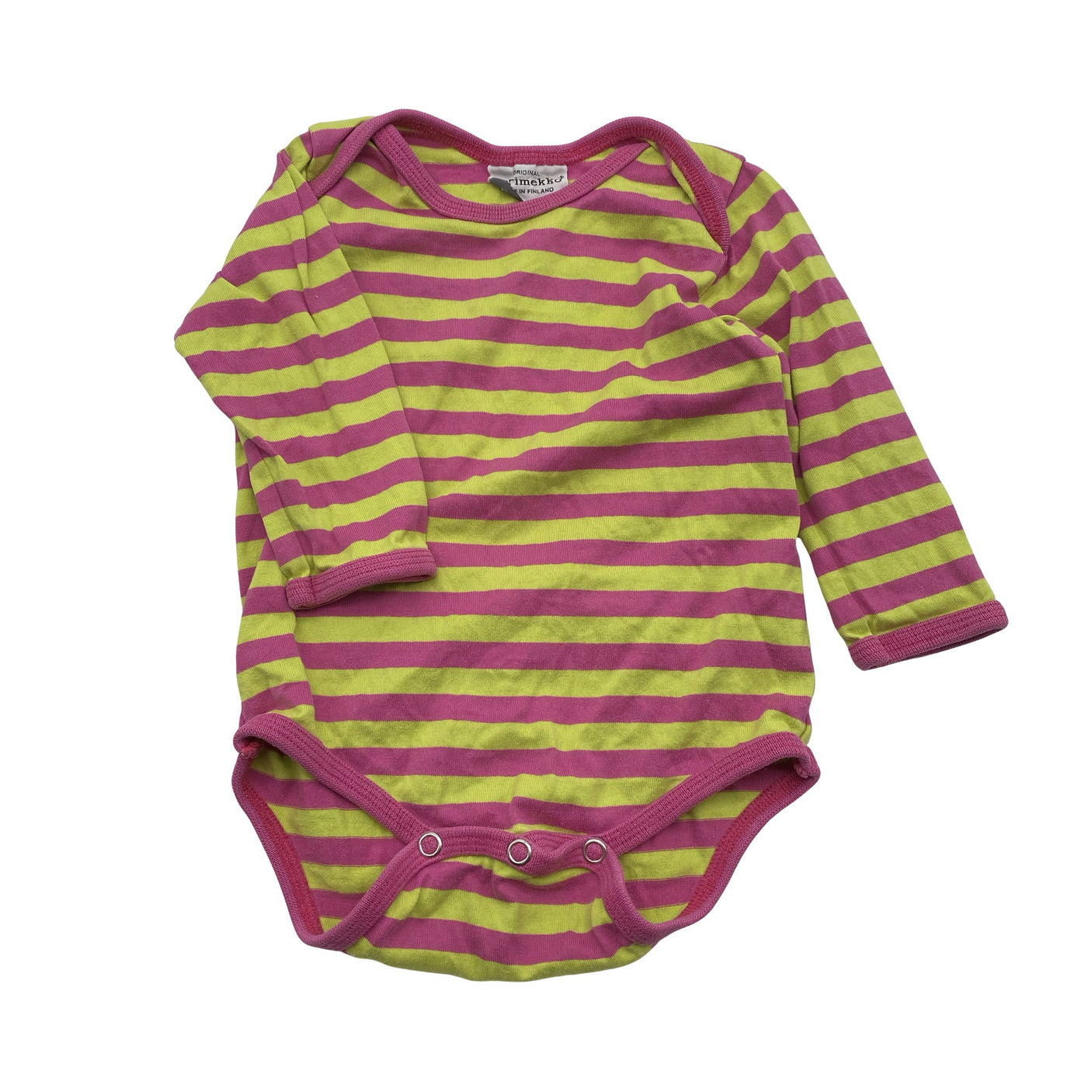 Unisex Marimekko - Bodi, suurus 62 - 68 - Kollane (1)