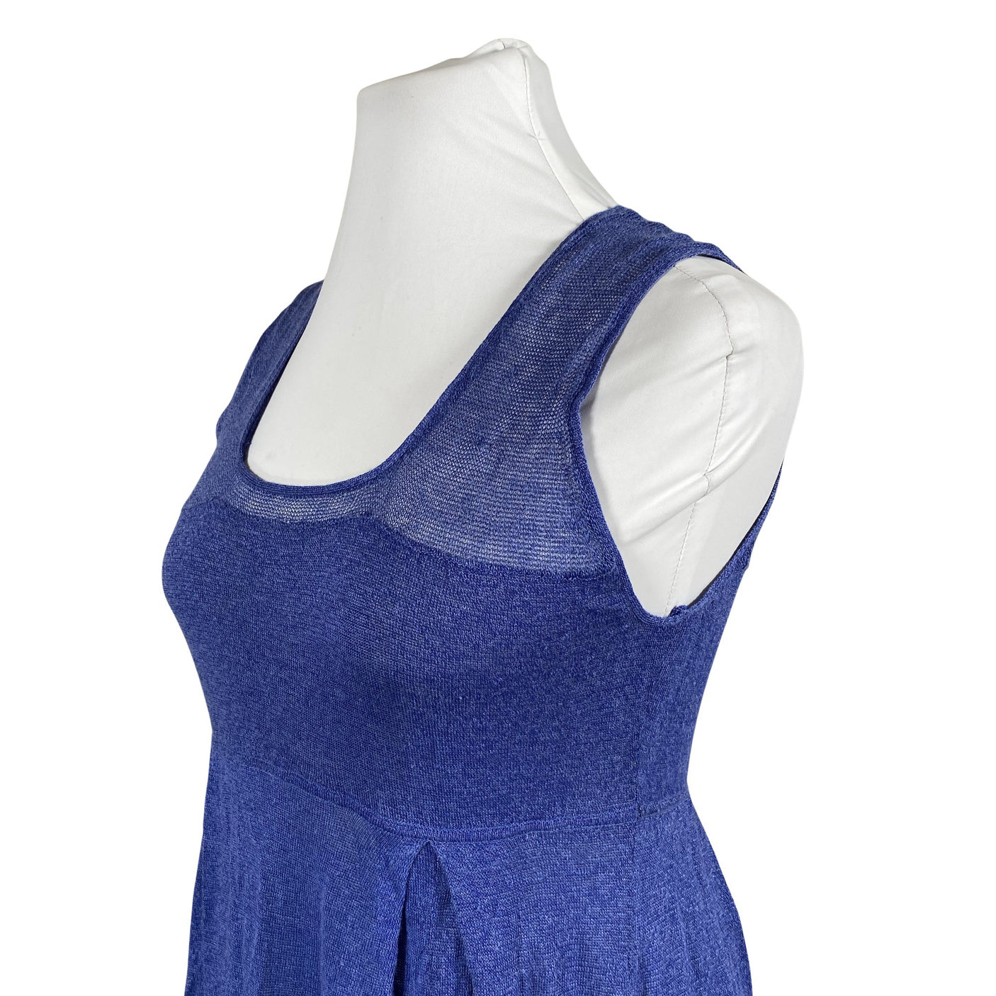 Unisex Marimekko - Kootud kleit, suurus 42 - Sinine (2)