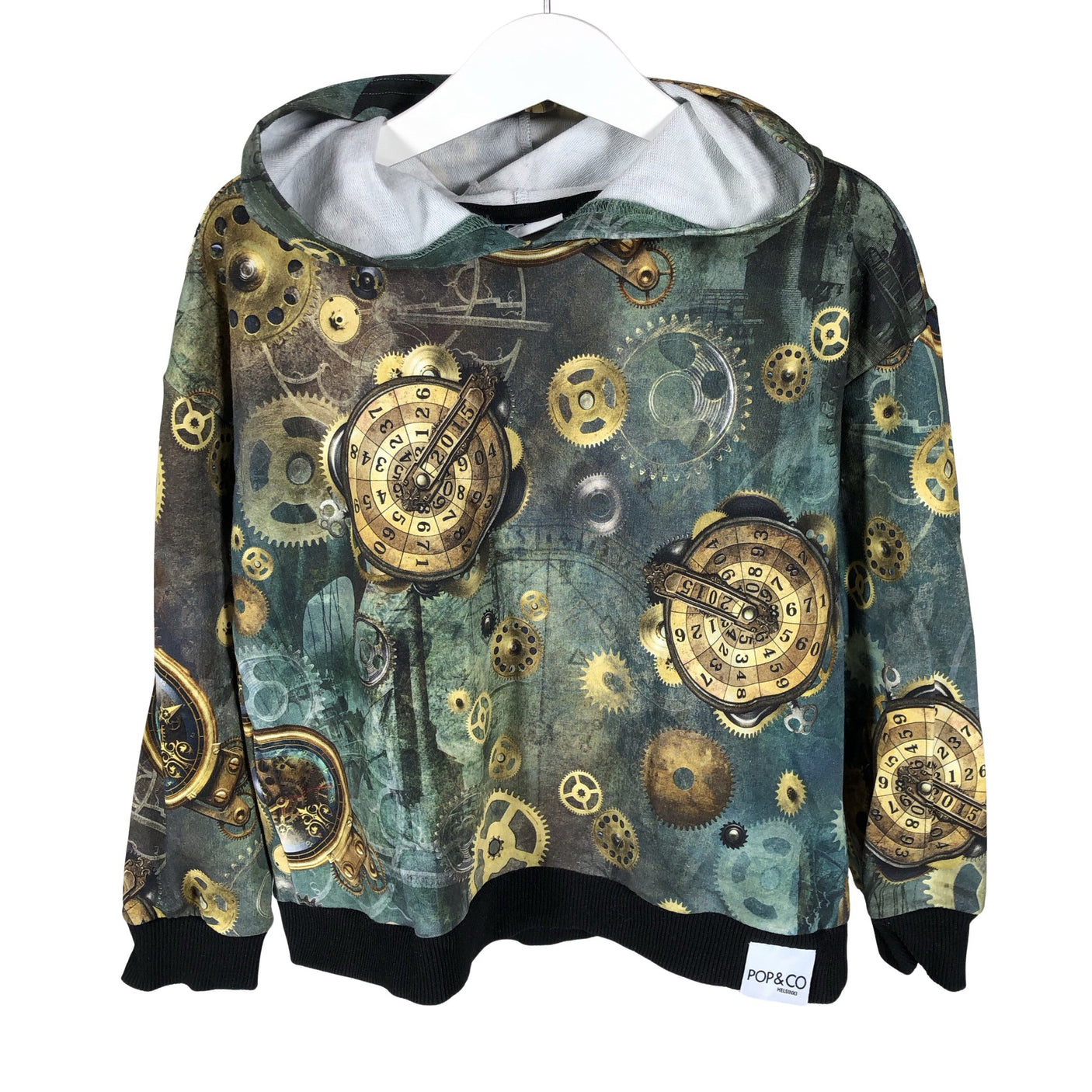 Unisex Pop & Co Helsinki - Dressipluus, suurus 116 - 122 - Roheline (1)