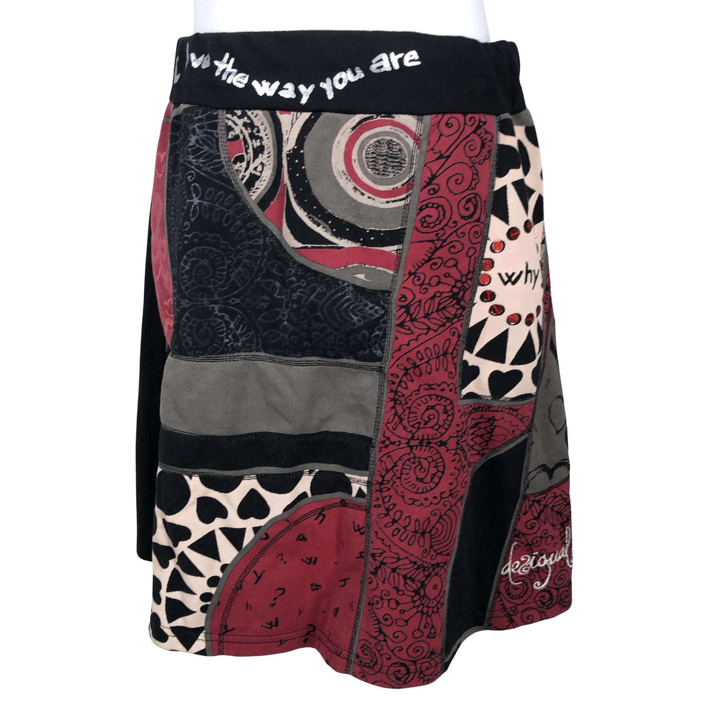 Unisex Desigual - Trikotaažist seelik, suurus 36 - Must (1)
