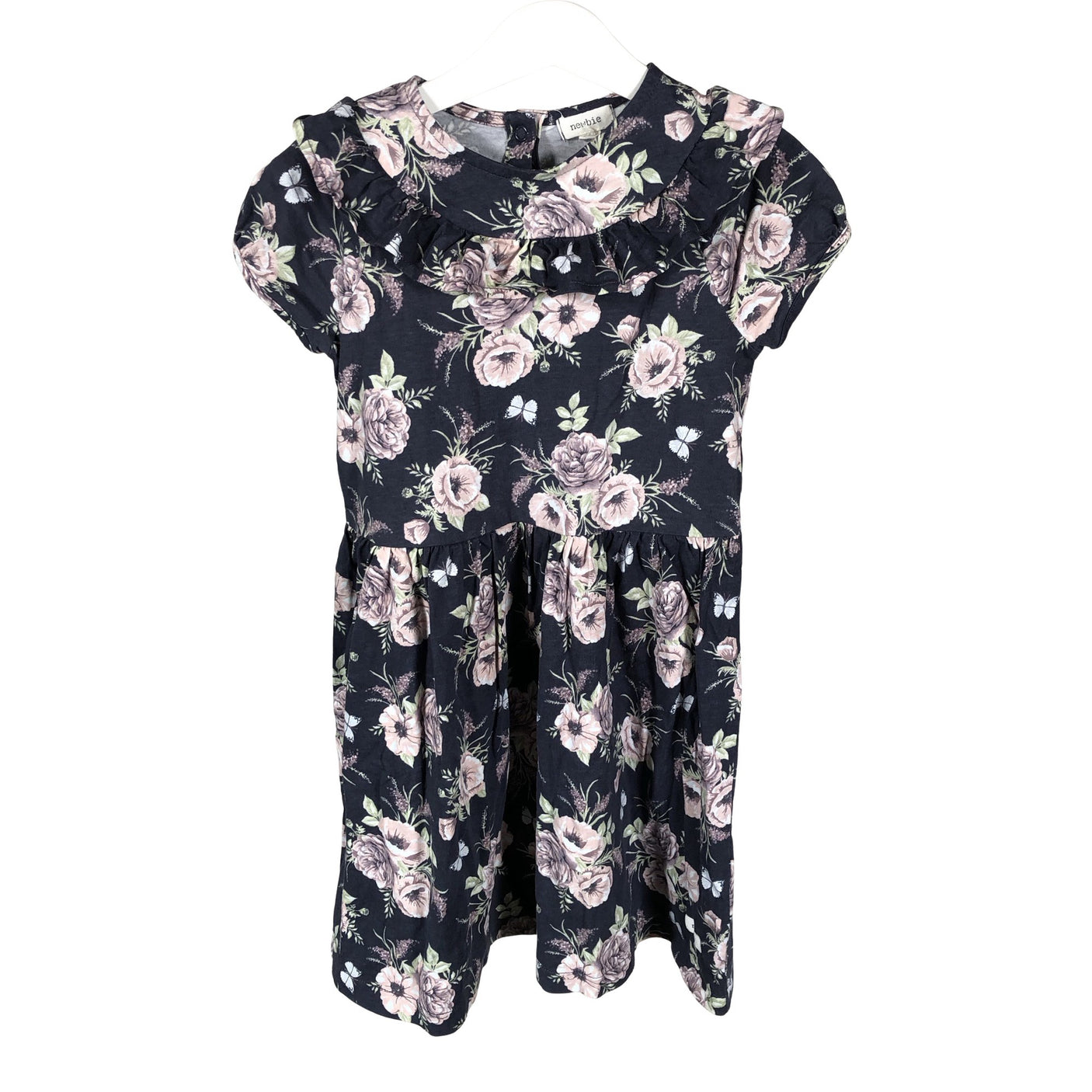 Unisex Newbie - Trikotaažist kleit, suurus 116 - 122 - Lilla (1)