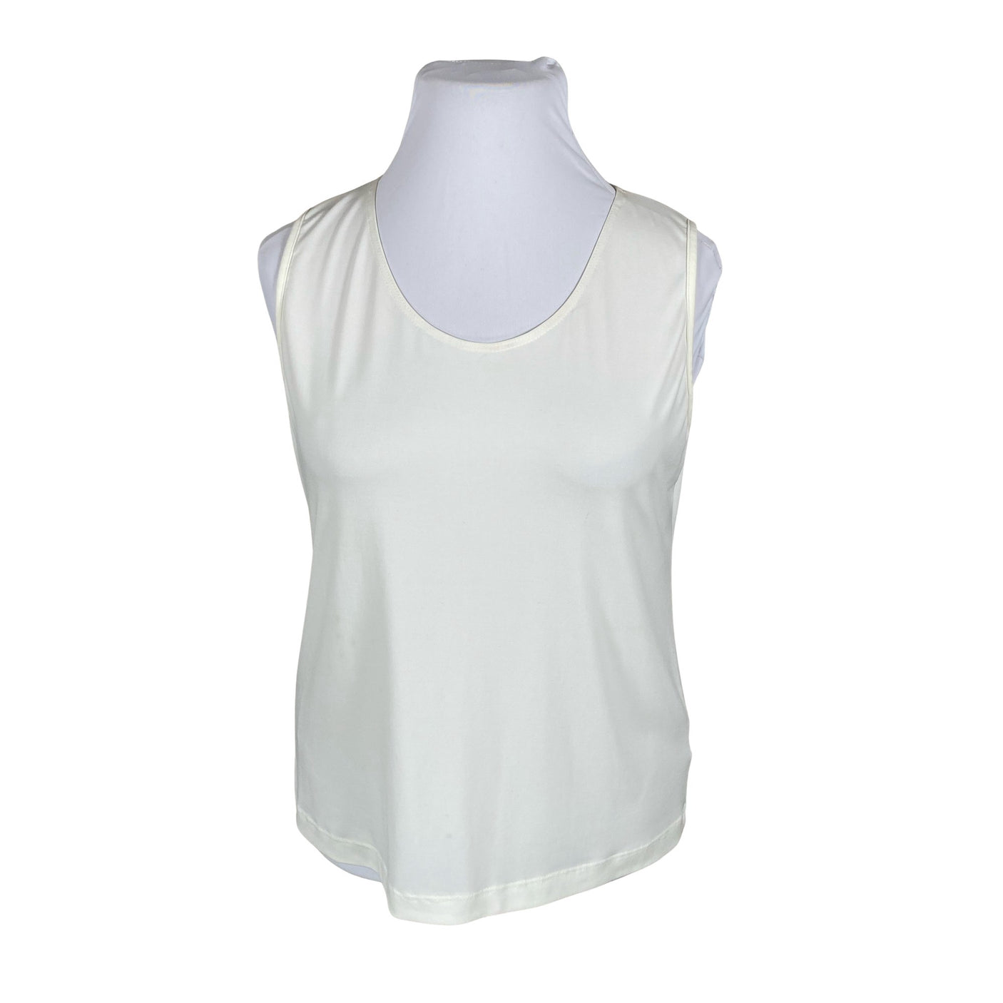 Unisex Voglia - Trikotaažist topp, suurus 44 - Valge (1)