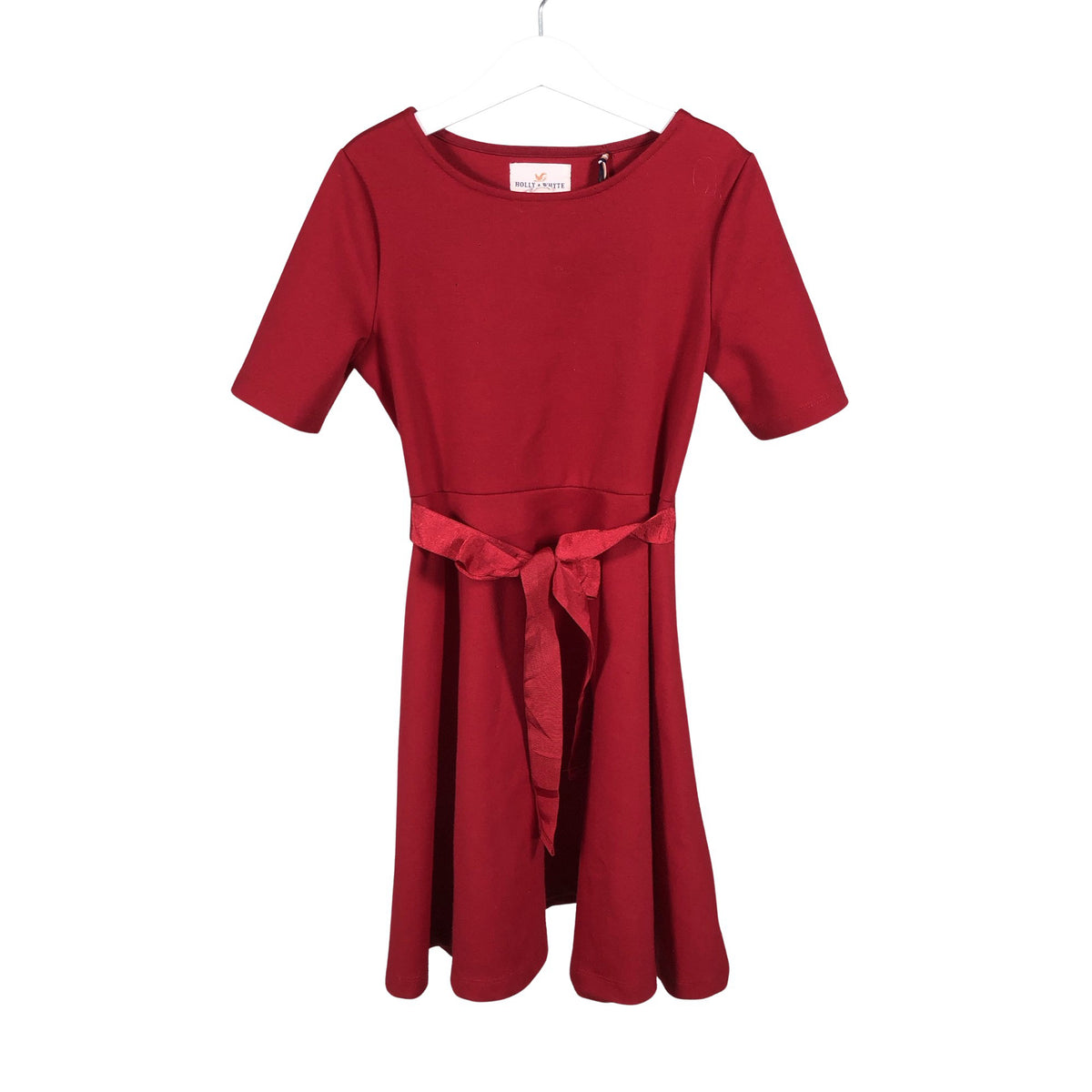 Unisex Holly & Whyte by Lindex - Trikotaažist kleit, suurus 122 - 128 - Punane (1)
