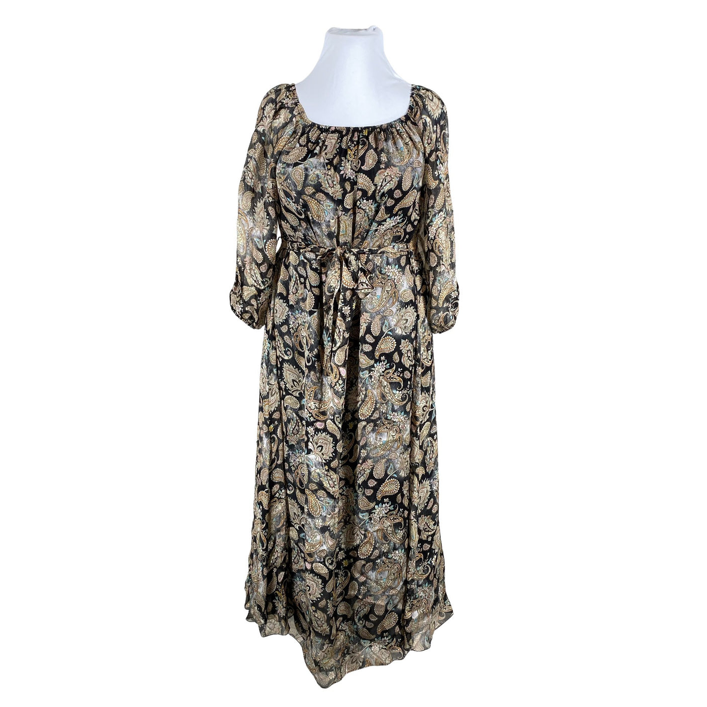 Unisex Bohemiana - Õhuke kleit, suurus 42 - Must (1)