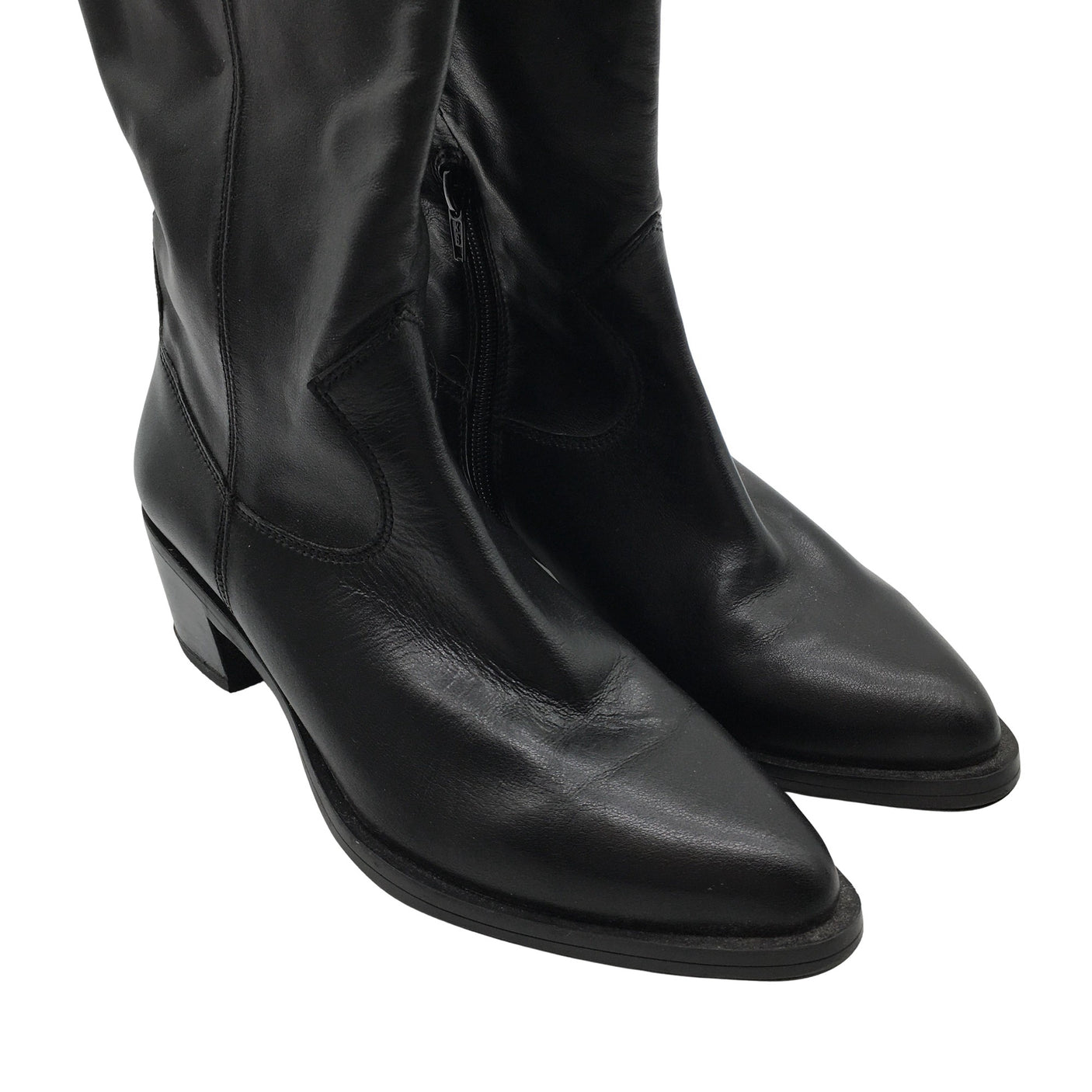 Unisex Unisa - Kauboisaapad, suurus 37 - Must (2)