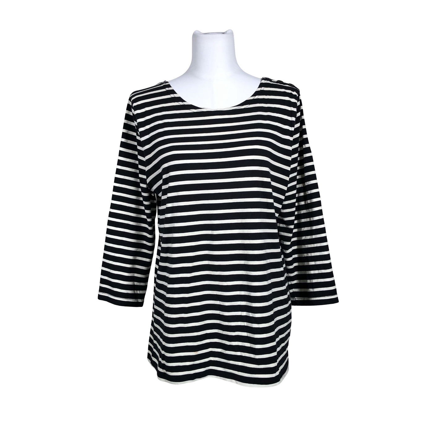 Unisex Finnwear - Trikotaažist pluus, suurus 40 - Must (1)